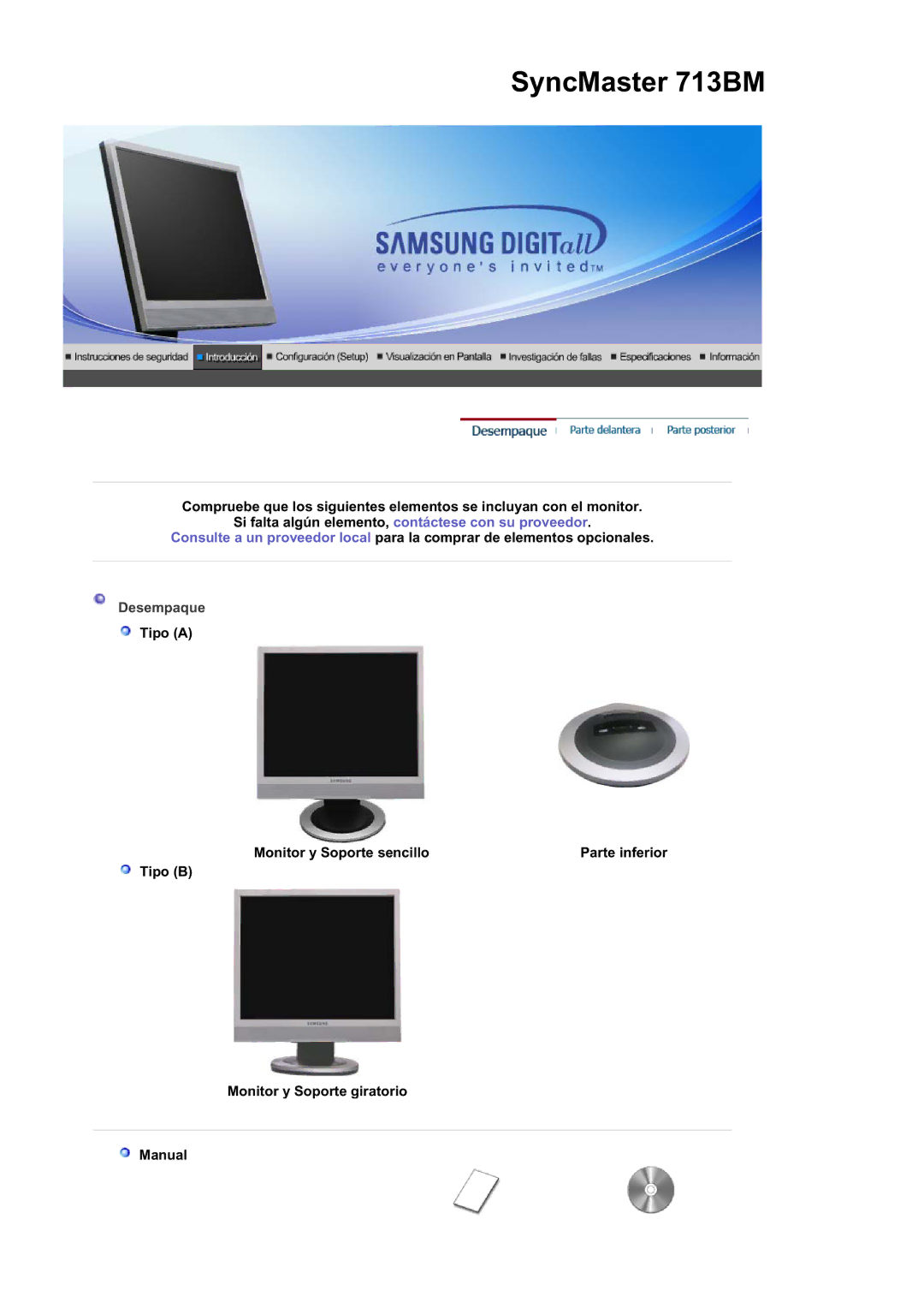 Samsung LS19MJSTSQ/EDC, LS17MJSTSE/EDC, LS19MJSTS7/EDC, LS17MJSKS/EDC, LS17MJSTSV/EDC, LS17MJSKSZ/EDC manual SyncMaster 713BM 