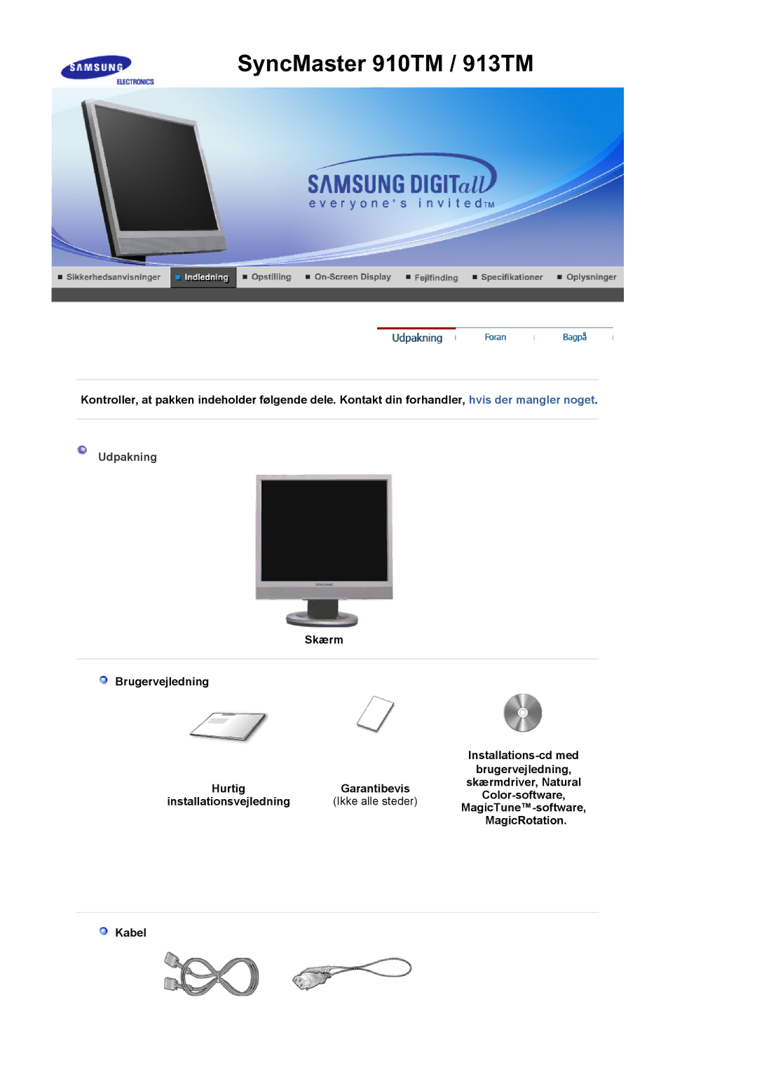 Samsung MJ19MSTSQ/EDC, LS17MJSTSE/EDC, LS19MJSTS7/EDC, MJ17MSTSQ/EDC, LS19MJSTSH/EDC, LS19MJSTSQ/EDC SyncMaster 910TM / 913TM 