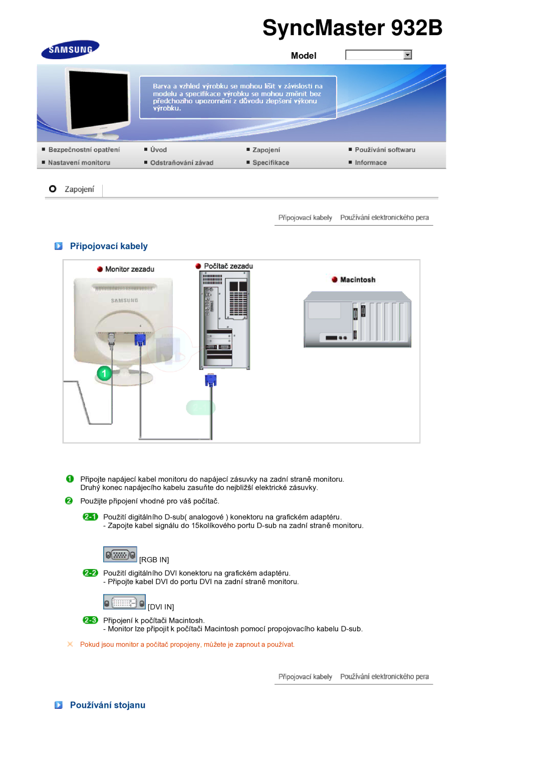 Samsung LS19PEBSBV/EDC, LS17PEASW/EDC, LS17PEASB/EDC, LS19PEBSBE/EDC, LS19PEBSWV/EDC manual SyncMaster 932B 