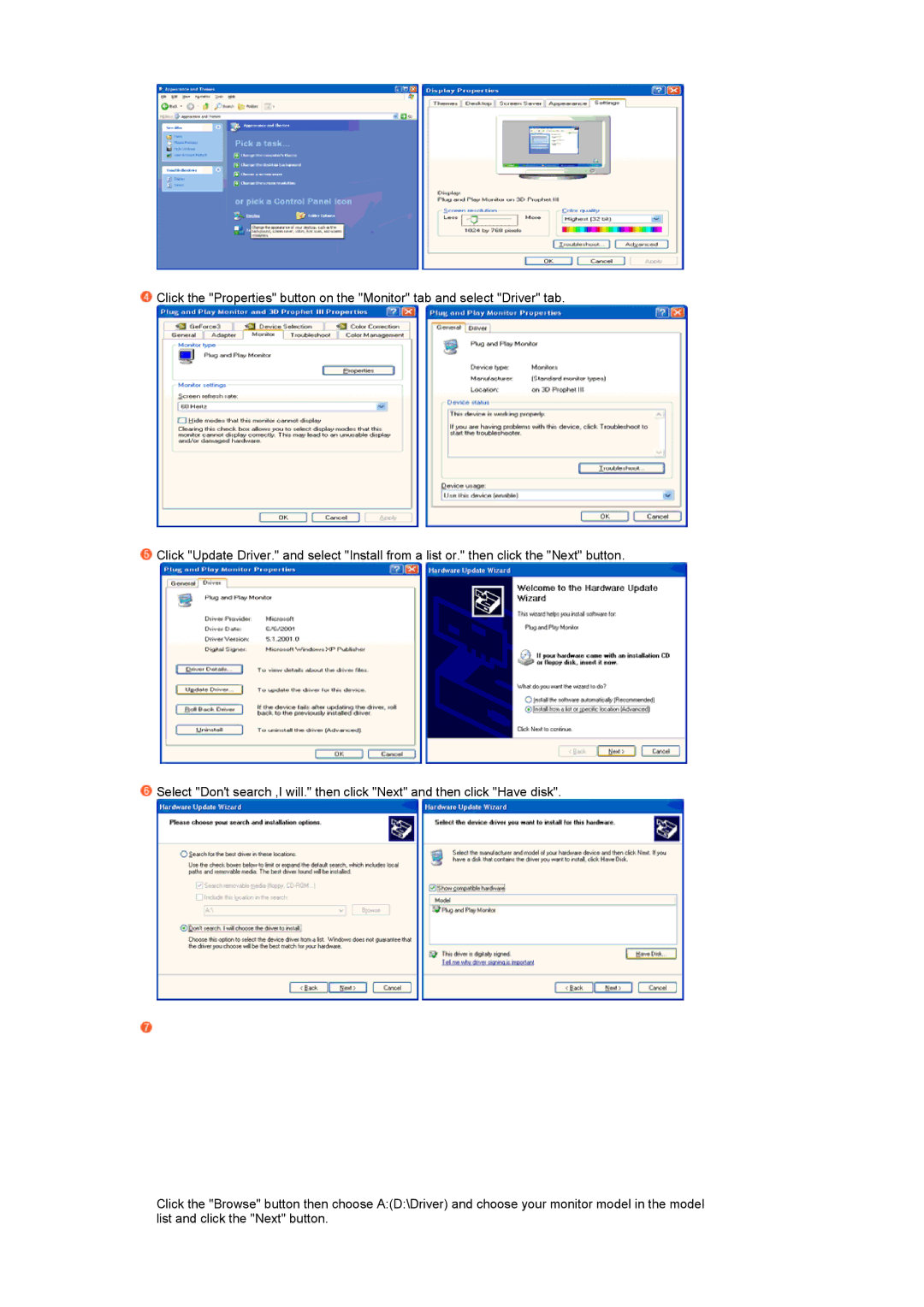 Samsung LS17PENSF/CLT manual 