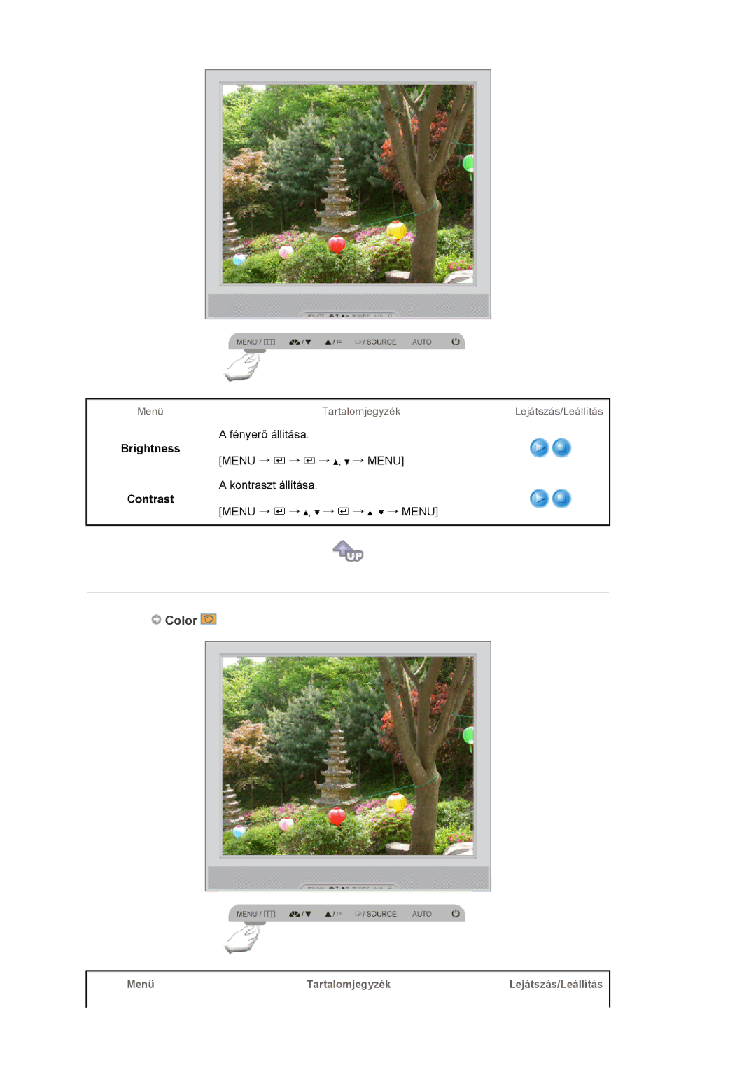 Samsung LS17PLMTSQ/EDC, LS17PLMSSB/EDC, LS19PLMTSQ/EDC, LS17PLMSKB/EDC manual Brightness, Contrast 