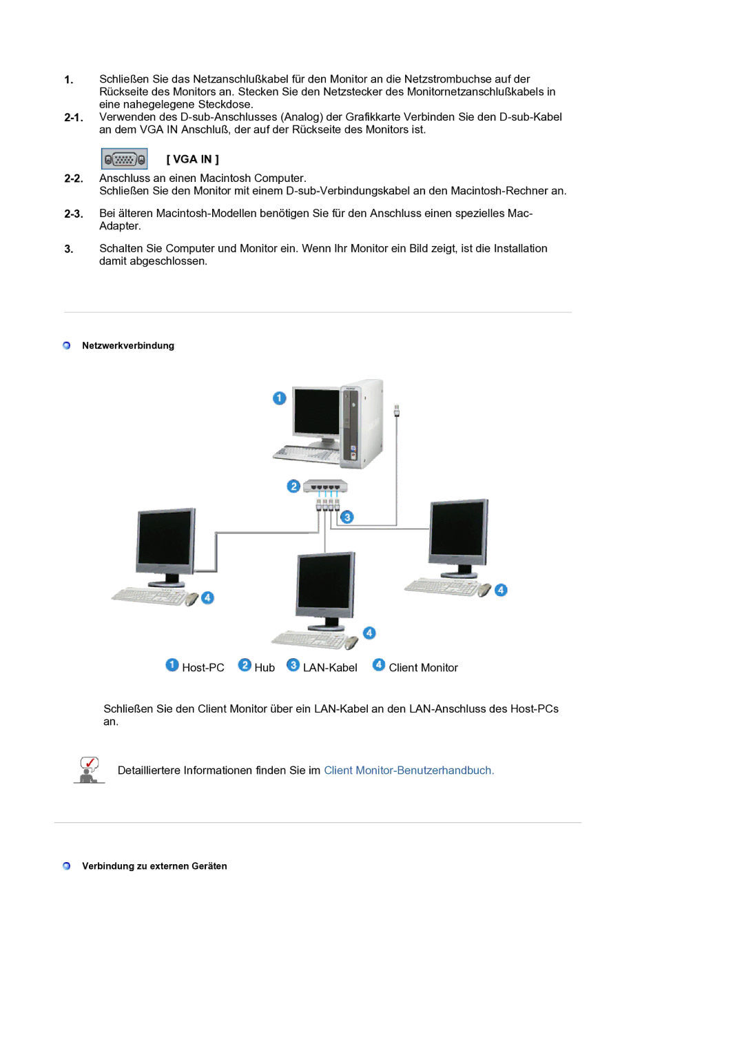 Samsung LS17SMTTS/EDC manual Vga 