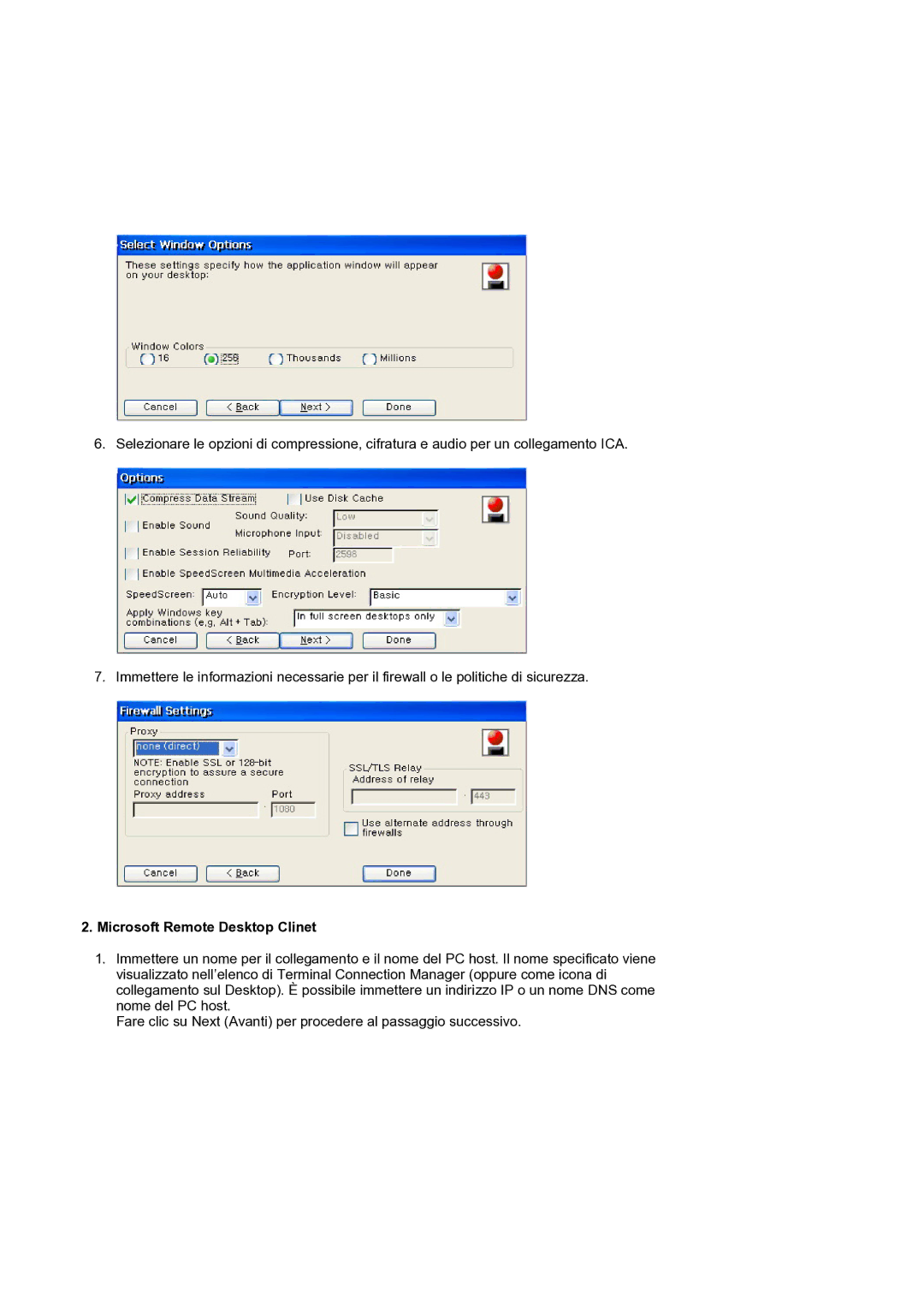 Samsung LS17SMTTS/EDC manual Microsoft Remote Desktop Clinet 