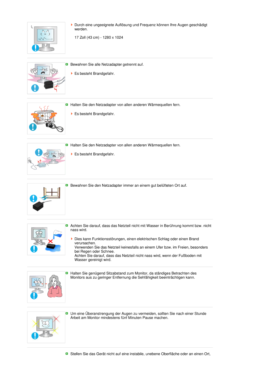 Samsung LS17TBTQS/EDC manual 