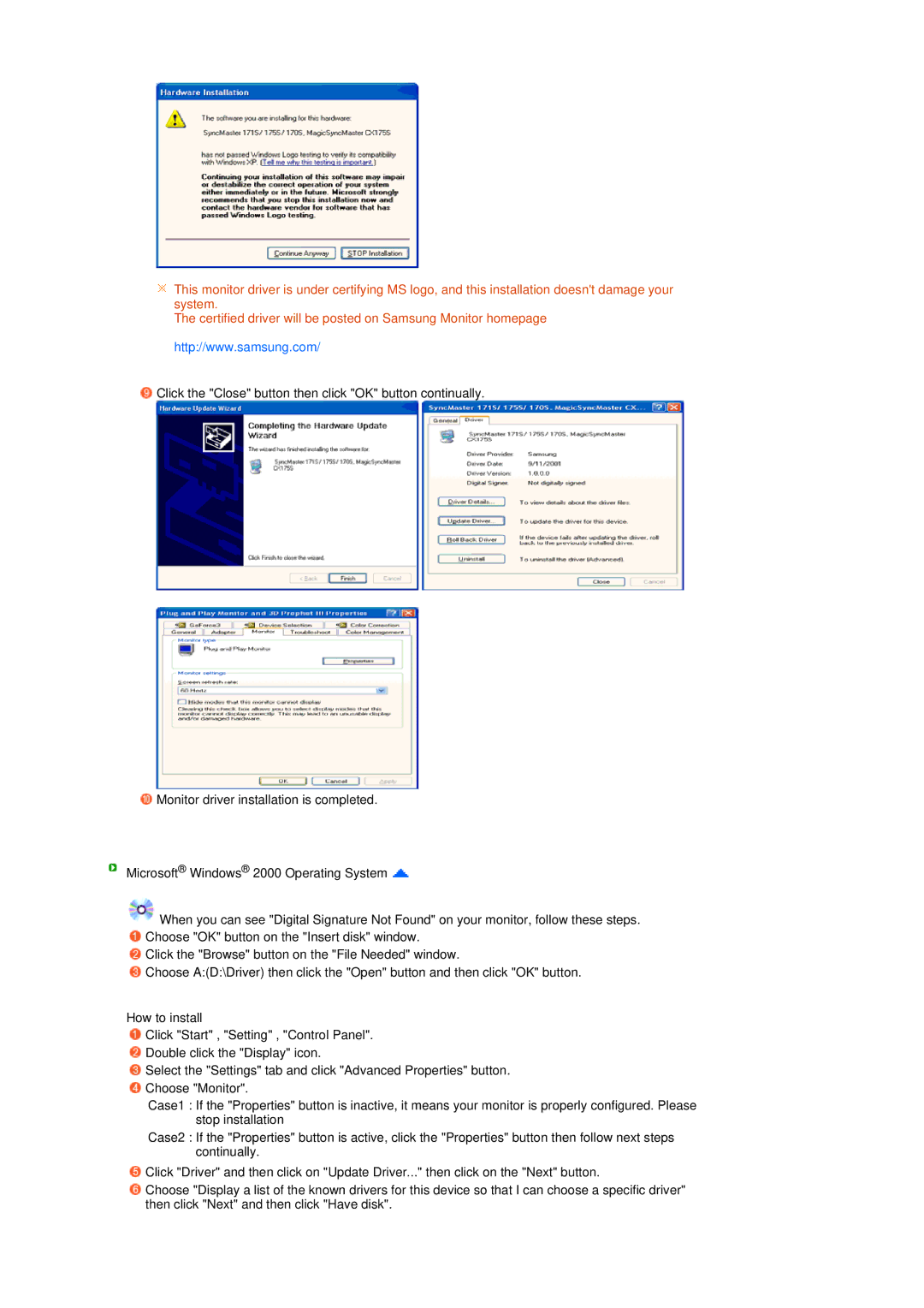 Samsung LS17TRTLSY/EDC, LS17TRTLS/EDC manual 