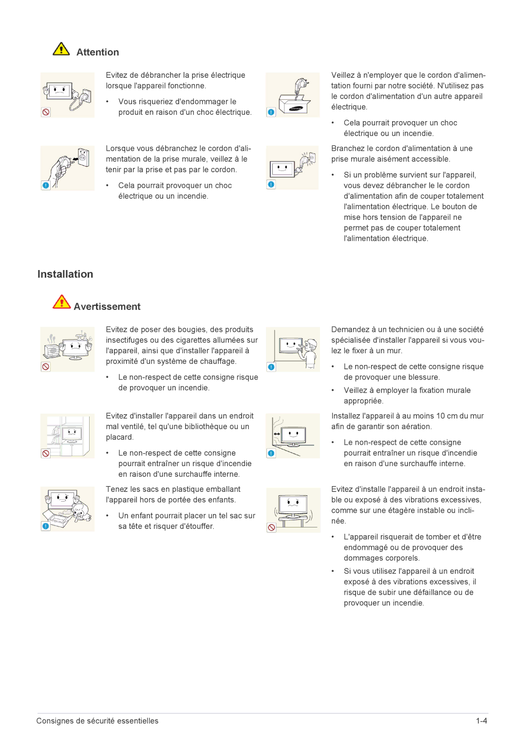 Samsung LS22A200BST/EN, LS19A200NWT/EN manual Installation 