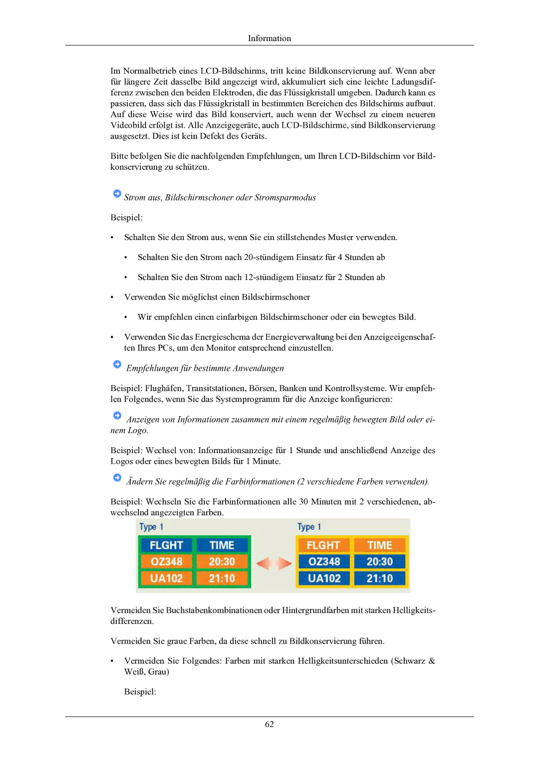 Samsung LS19AQWKFV/EDC manual Strom aus, Bildschirmschoner oder Stromsparmodus 