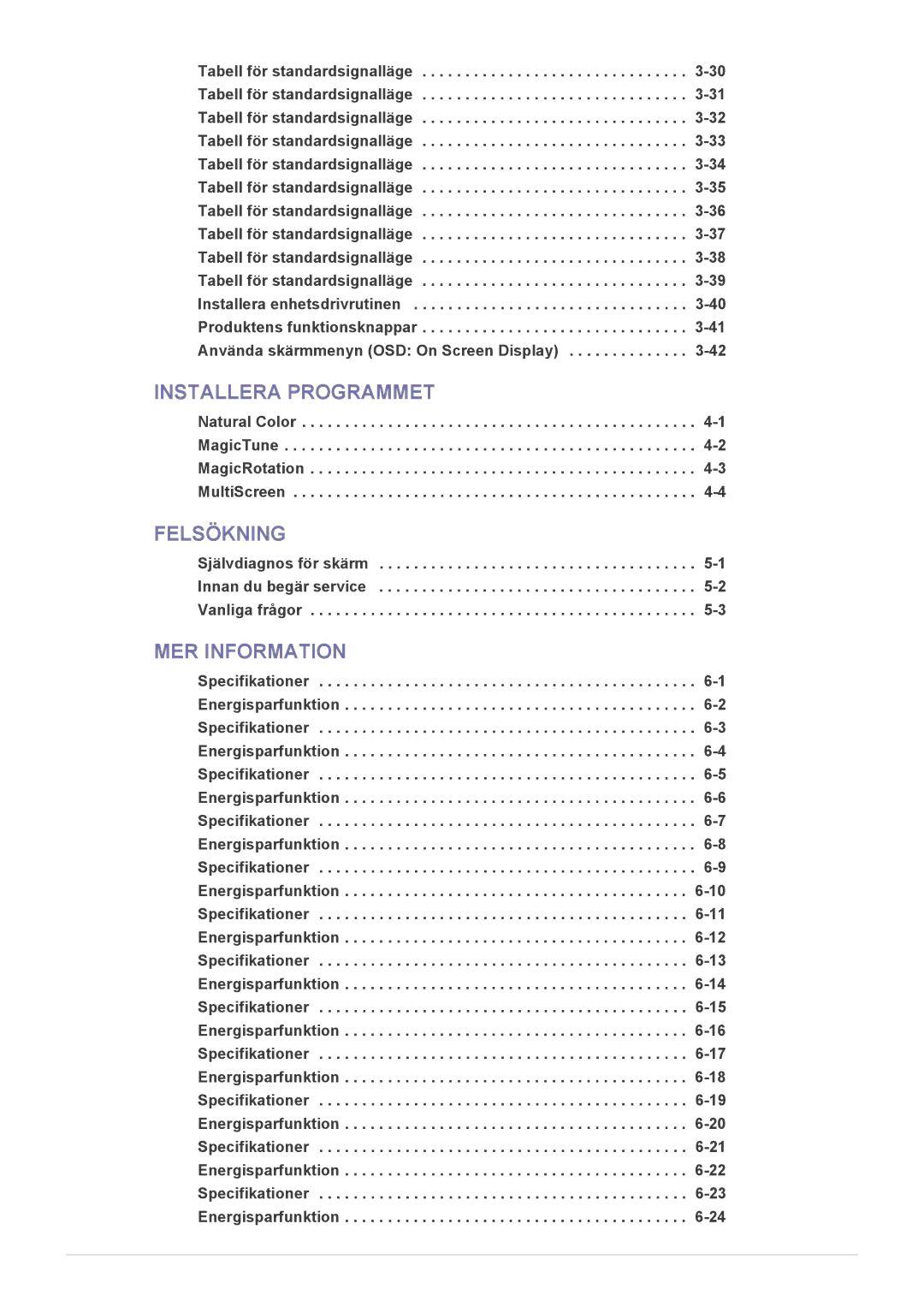 Samsung LS22CBRMSV/EN, LS19CBRMS/EN, LS22CLZSB/EN, LS19CBBMS/EN, LS19CLASSUEN, LS22CBKMSV/EN manual Installera Programmet 