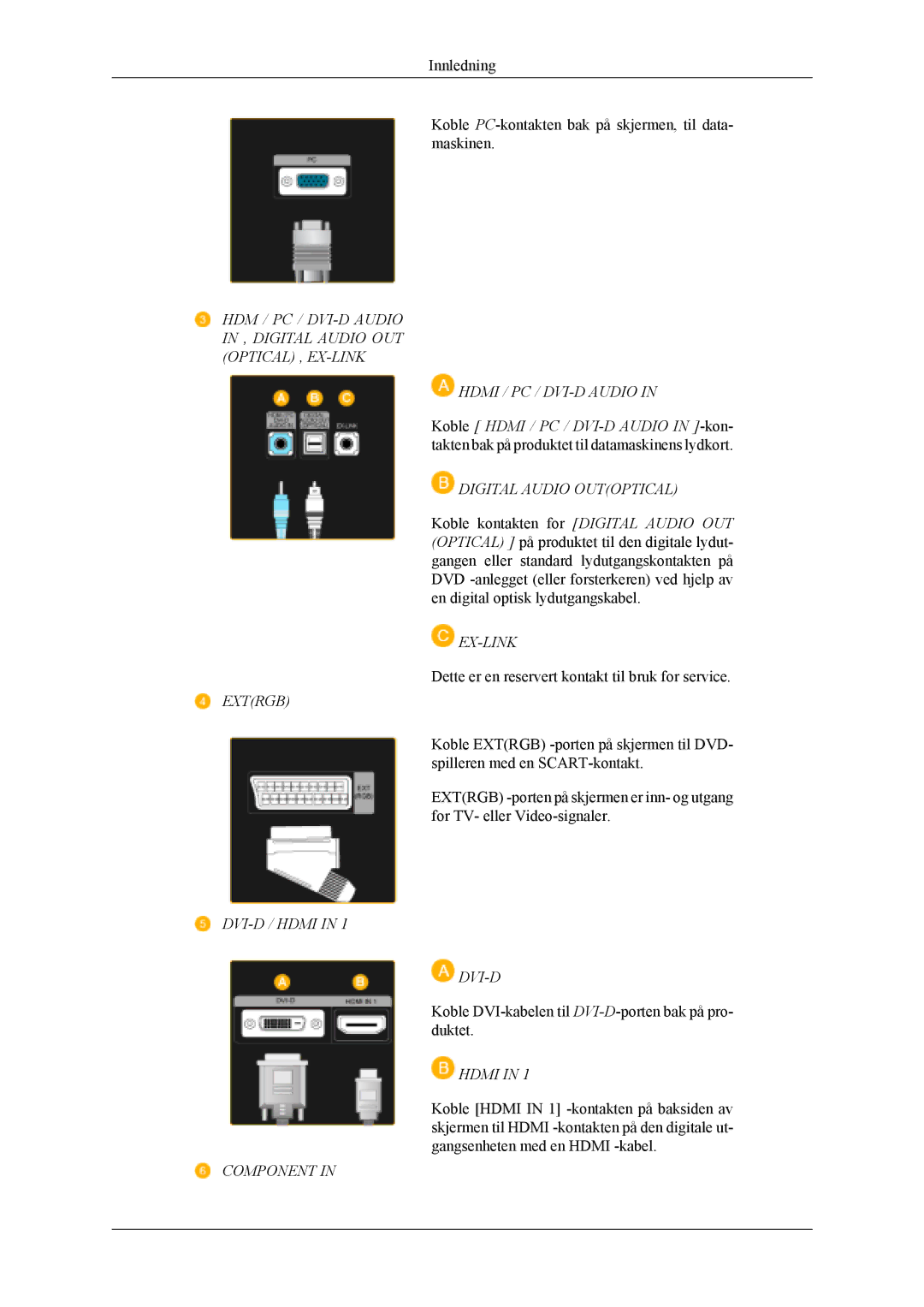 Samsung LS19CFEKF/EN, LS19CFVKF/XE manual Hdmi / PC / DVI-D Audio 