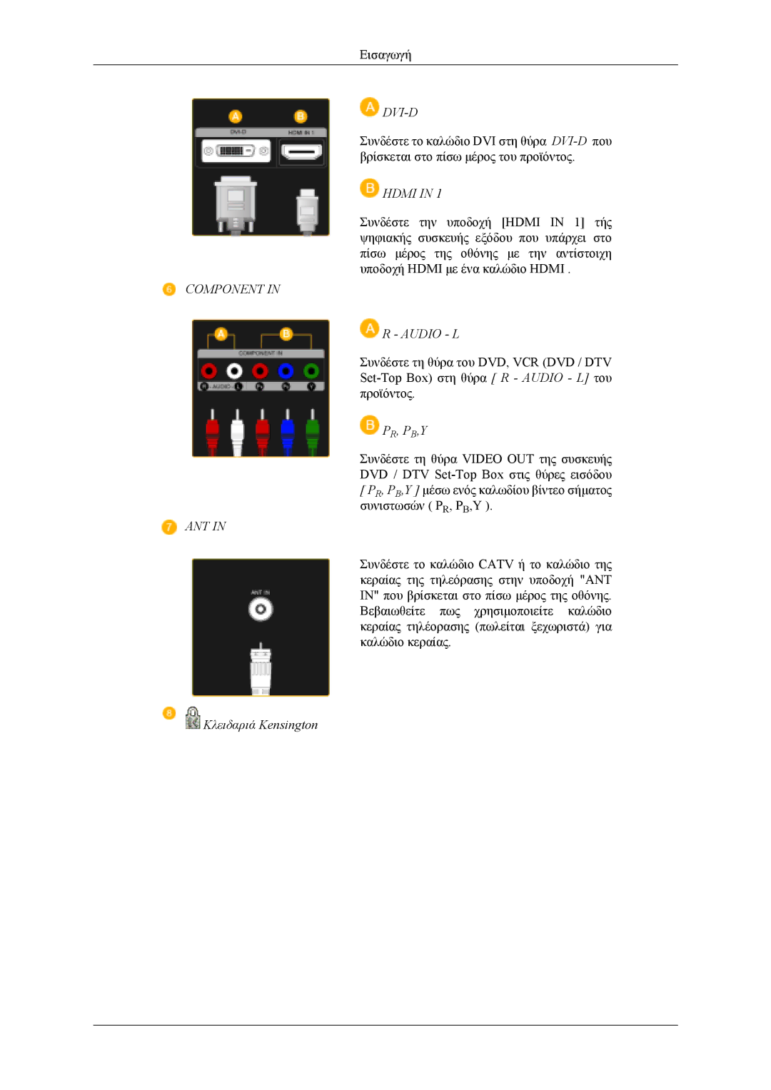 Samsung LS19CFEKF/EN, LS19CFVKF/EN, LS19CFVKH/EN manual Dvi-D 