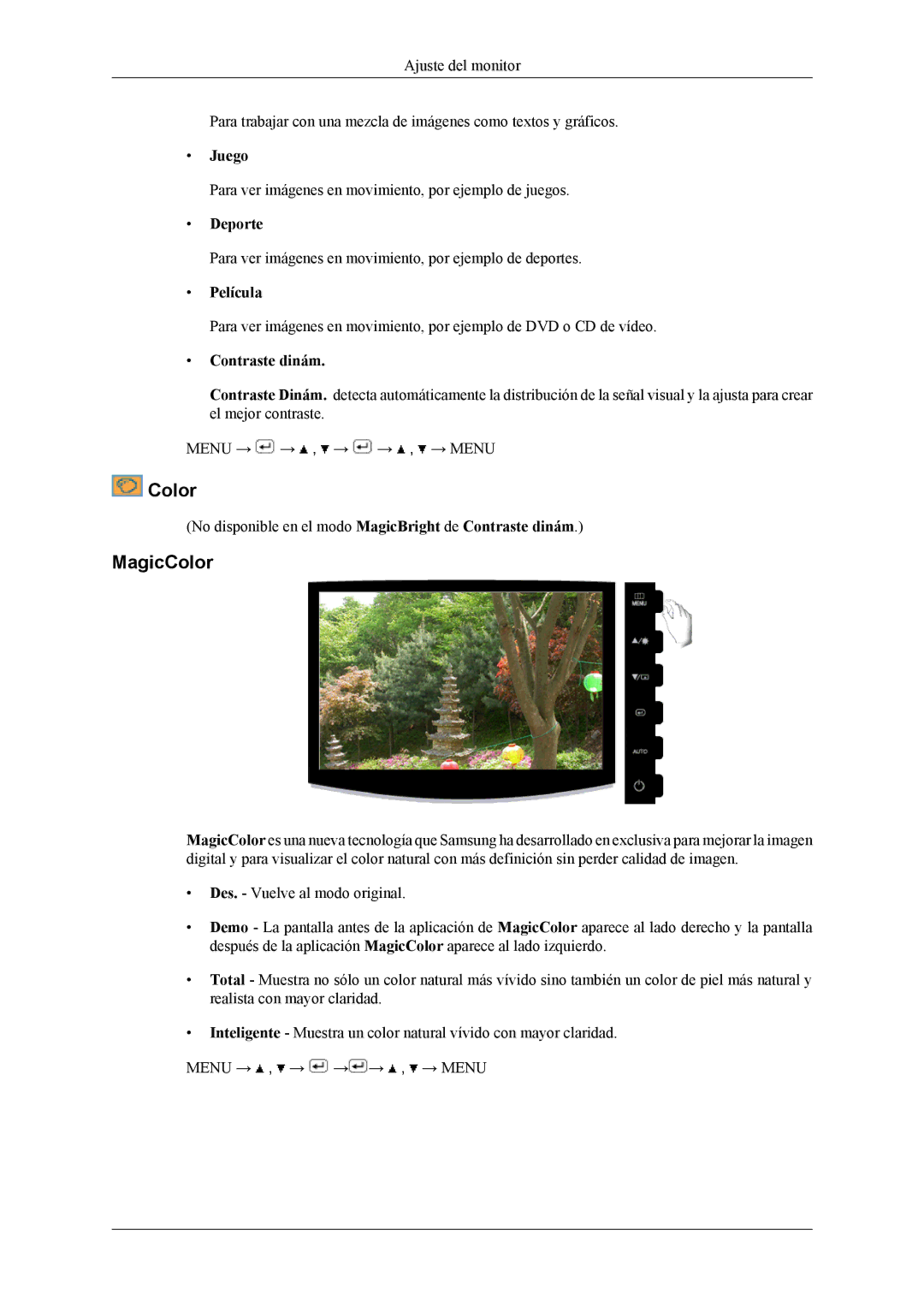 Samsung LS19CMYKF/EN, LS19CMYKFNA/EN, LS19CMYKFZ/EN manual MagicColor 