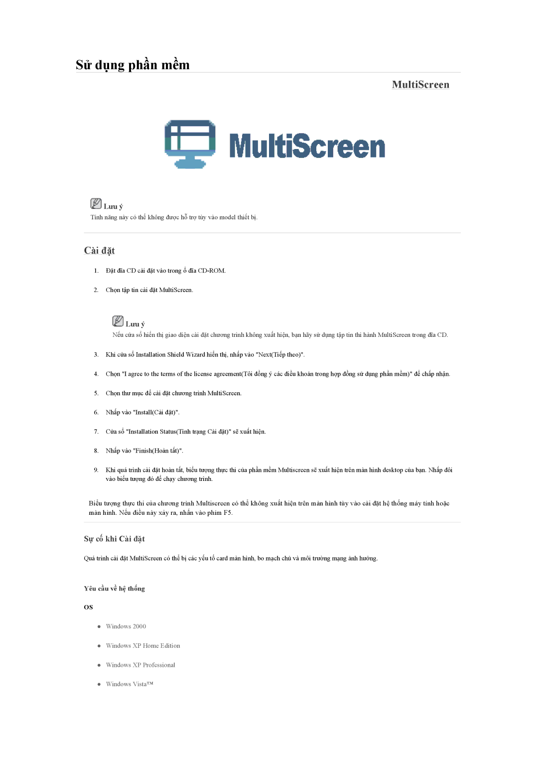 Samsung LS17MYAKB/XSV, LS19CMYKFNAMXV, LS20CMYKFMXV, LS19MYYKFNAMXV, LS19CMYKFMXV, LS17CMNSFMXV, LS17MYSKBDAMXV MultiScreen 