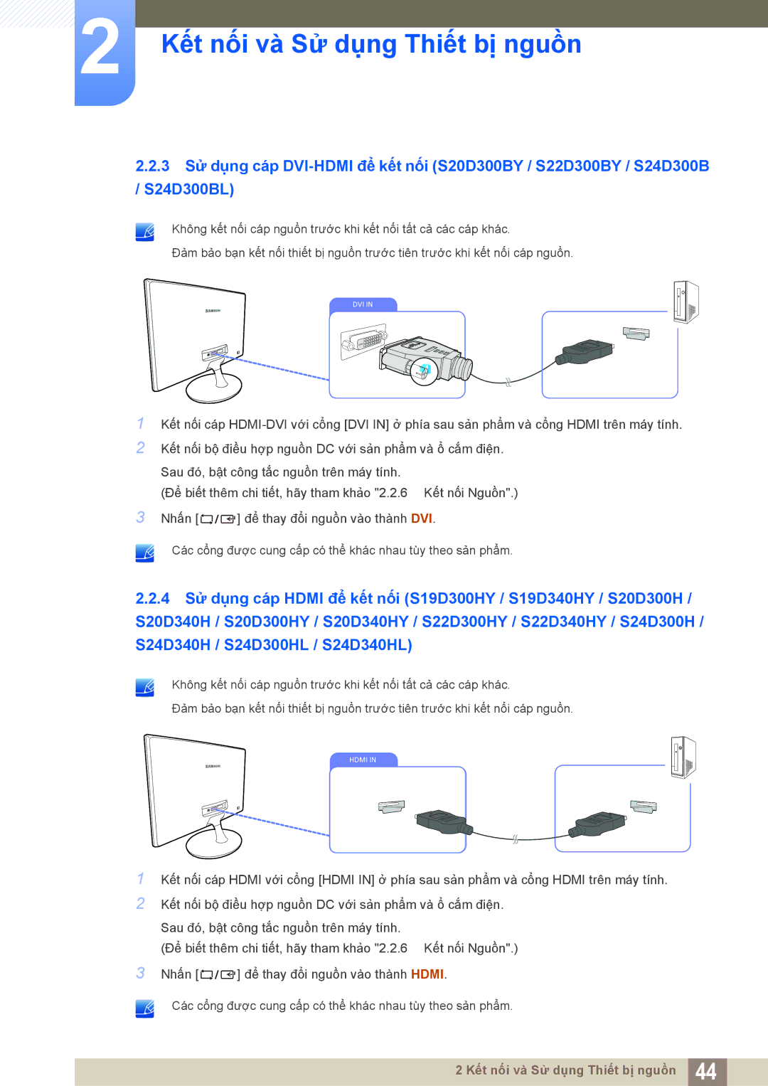 Samsung LS19D300NYMXV, LS20D300HYMXV, LS24D300HL/XV, LS22D300NY/XV manual Dvi 