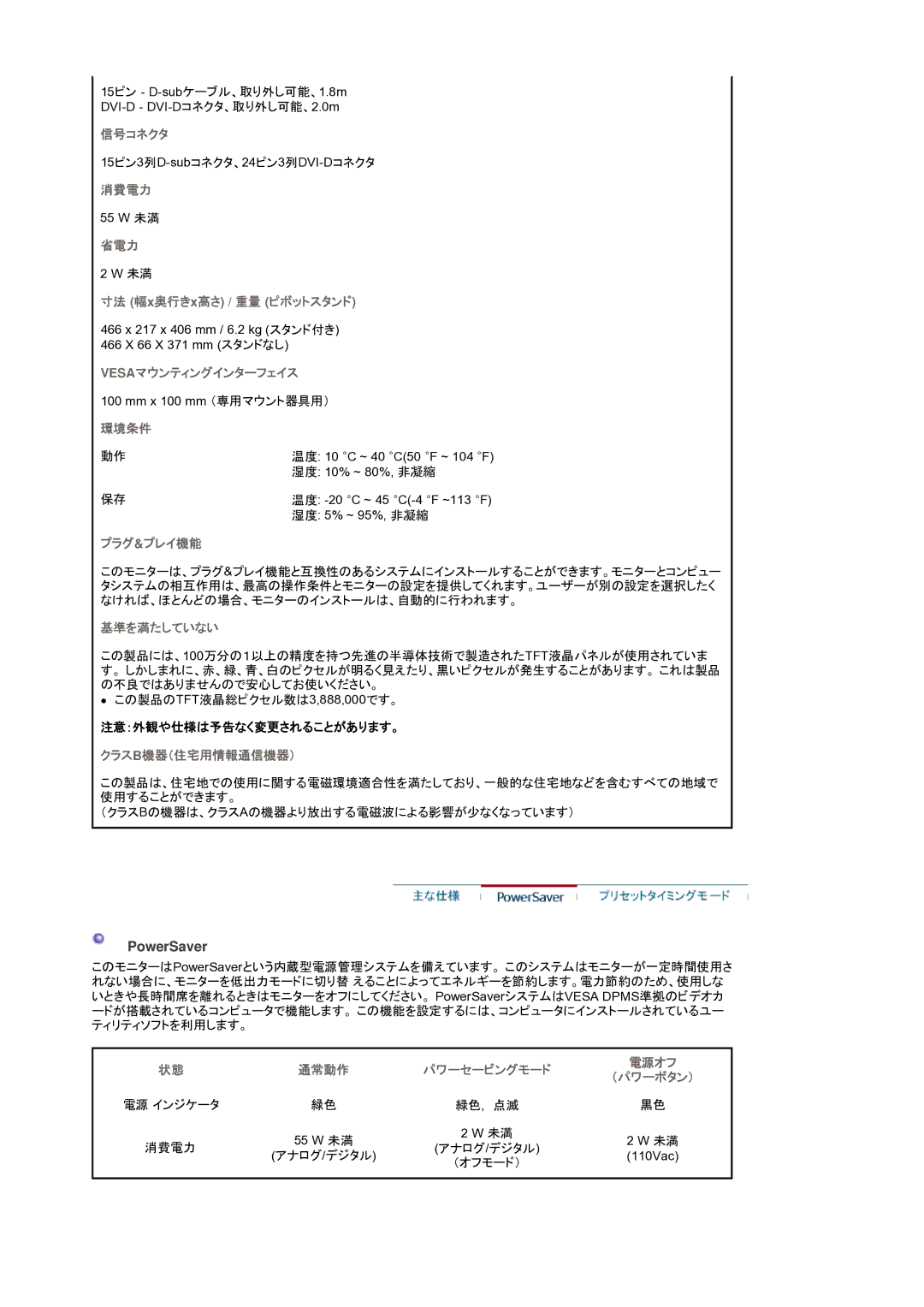 Samsung LS19DOCSS5/XSJ, LS19DOWSS5/XSJ manual プラグ&プレイ機能, 注意：外観や仕様は予告なく変更されることがあります。 