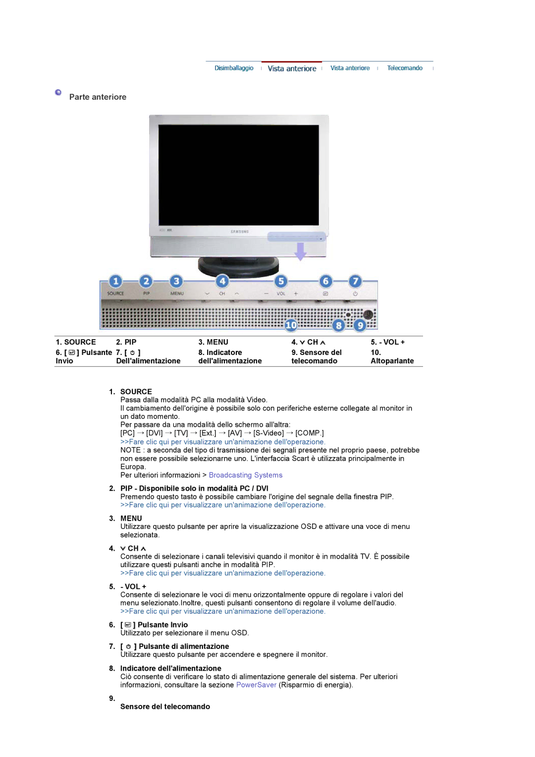 Samsung LS19DOWSSZ/EDC, LS19DOCSS/EDC, LS19DOWSS/EDC, LS19DOCSS/CLT manual Source, Menu 