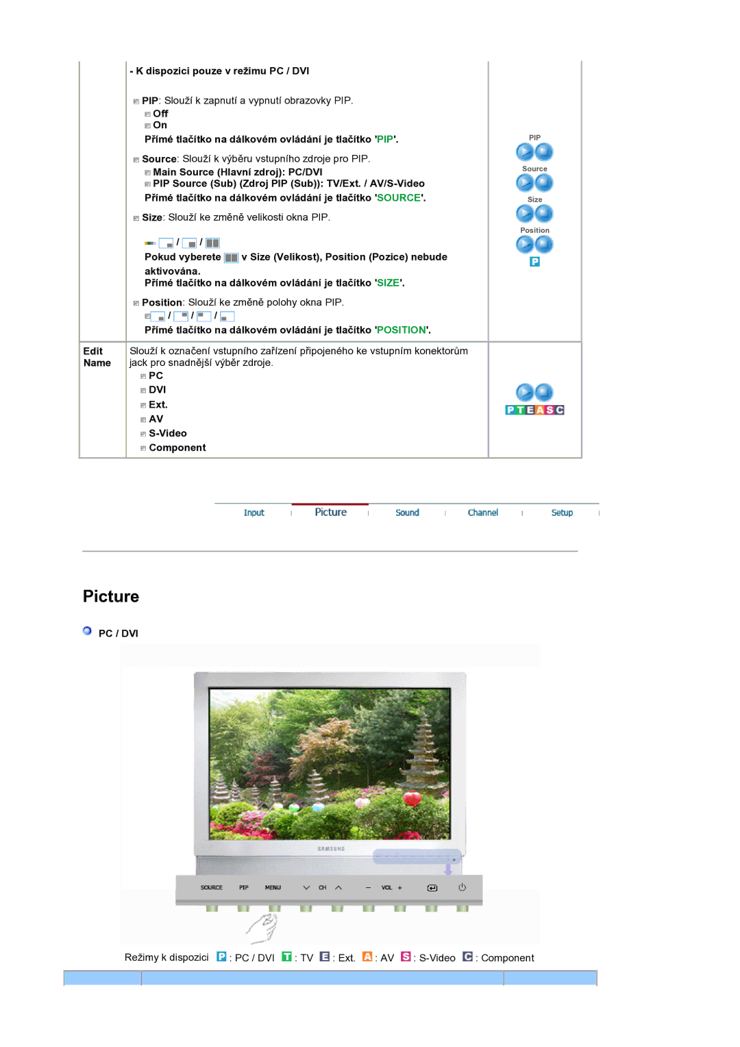 Samsung LS19DOCSSK/EDC manual Dvi 