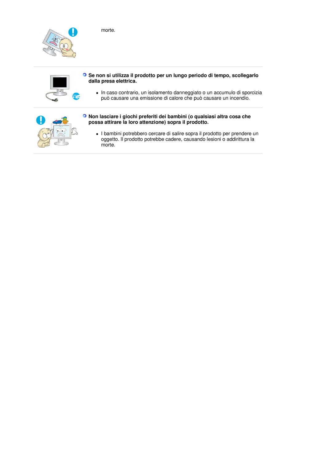 Samsung LS19HADKS7/EDC, LS19HADKSP/EDC, LS19HADKSE/EDC, LS17HADKSX/EDC, LS17HADKSH/EDC, LS17HADTBX/XSE manual Morte 