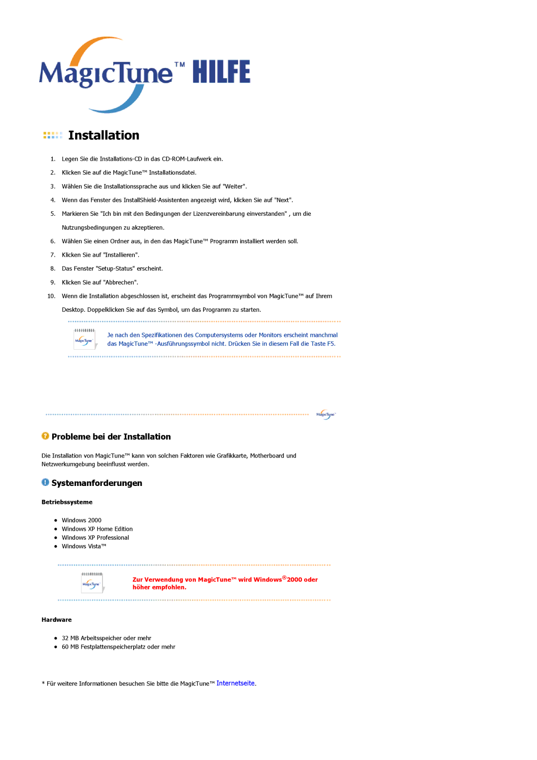 Samsung LS19HAKCSQ/EDC manual Installation 