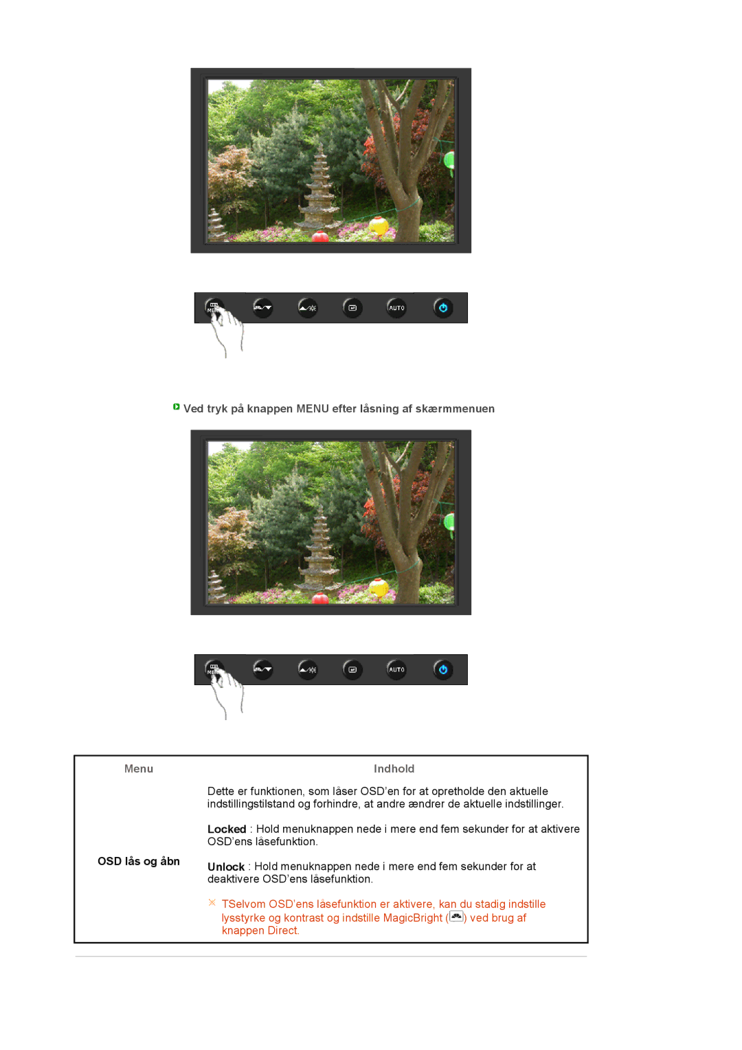 Samsung LS19HAKCSQ/EDC manual Menu 