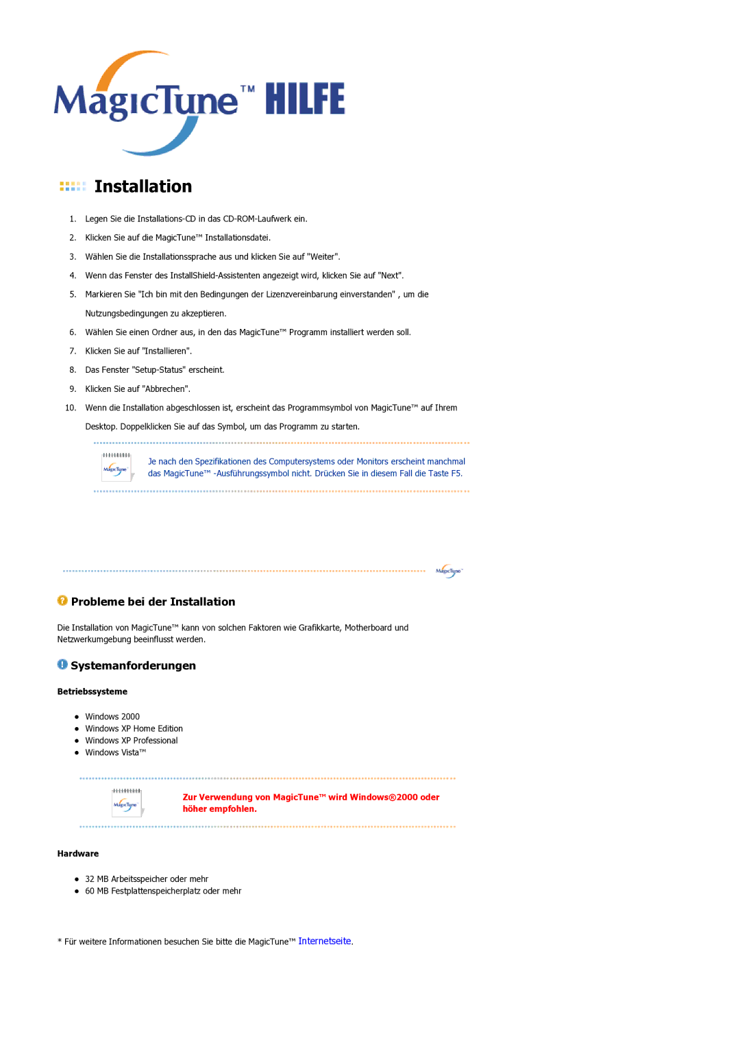 Samsung LS19HANSSB/EDC manual Installation 