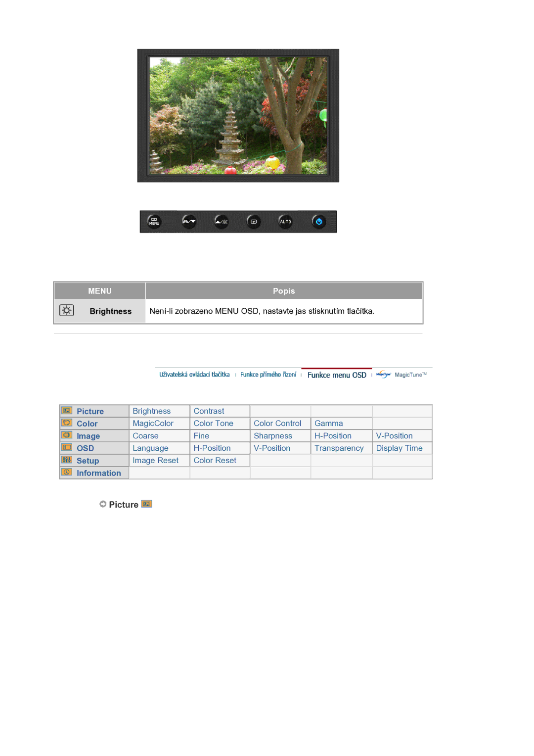 Samsung LS19HANSSB/EDC manual Picture 