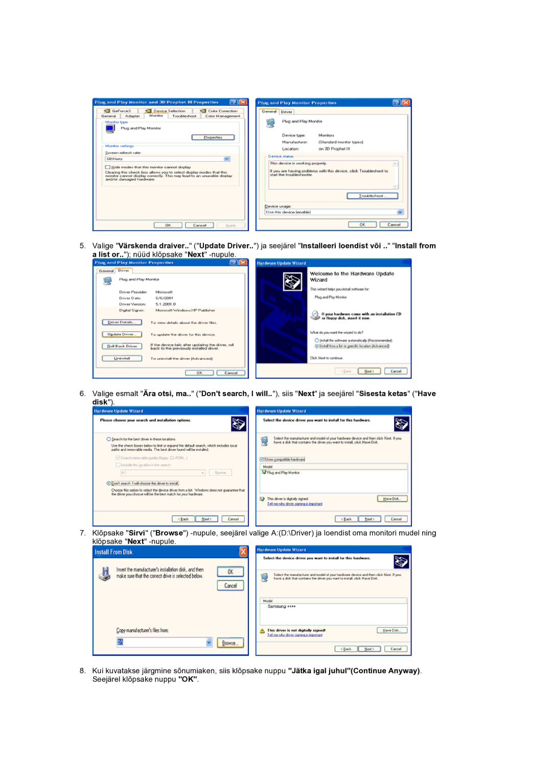 Samsung LS19HANSSB/EDC manual 