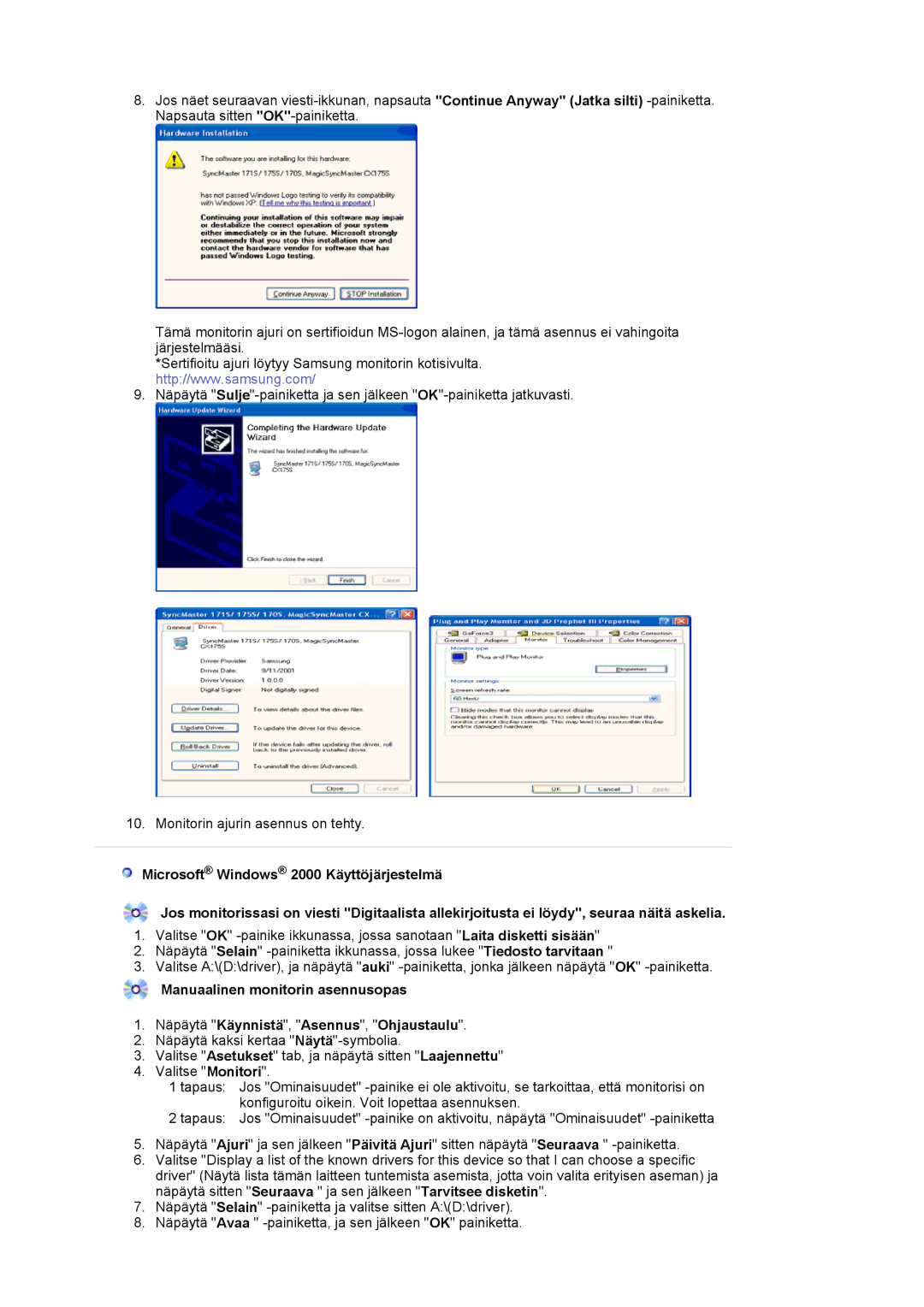 Samsung LS19HAWCSH/EDC, LS19HAWCSQ/EDC manual 