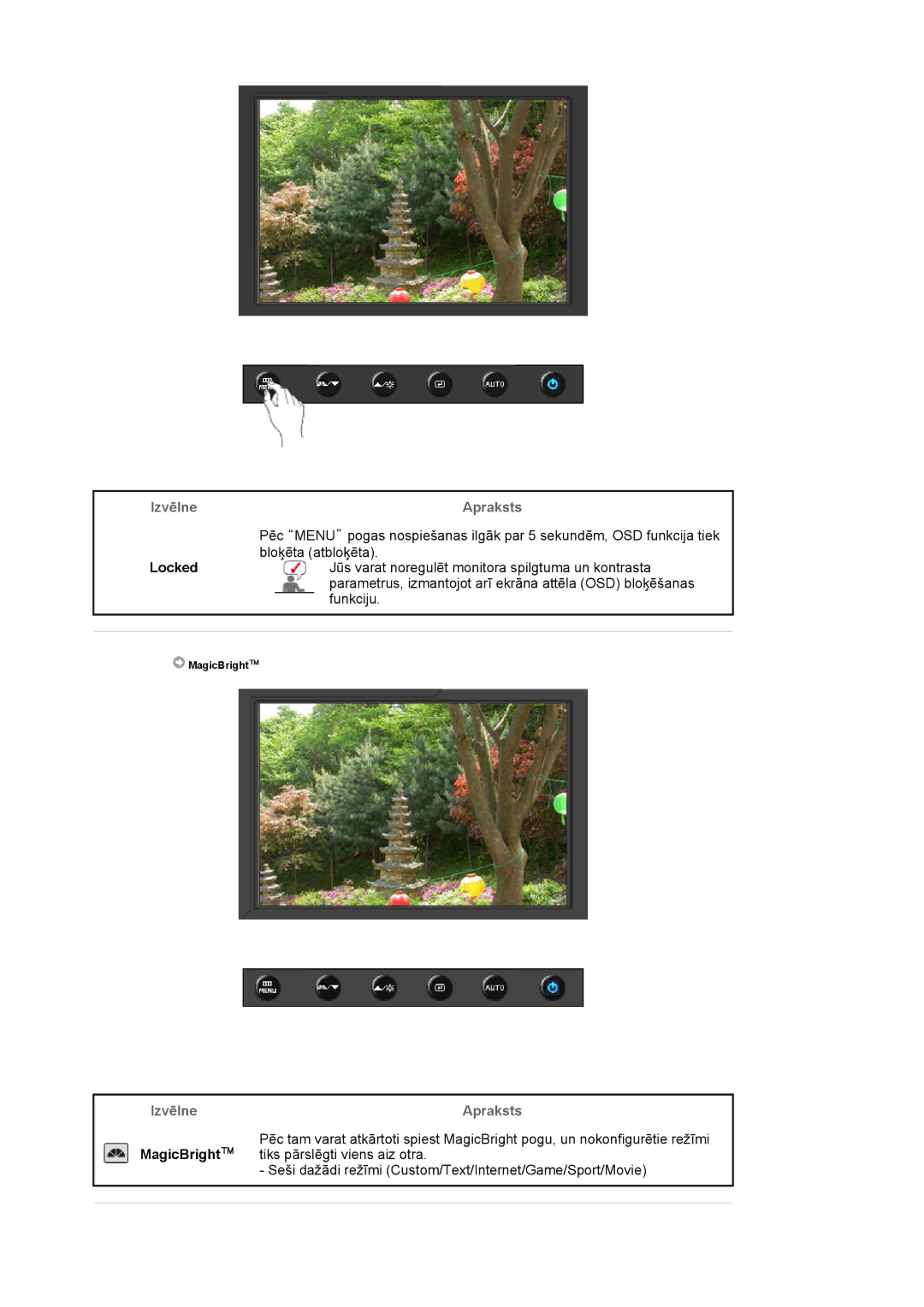 Samsung LS19HAWCSQ/EDC, LS19HAWCSH/EDC manual Apraksts 