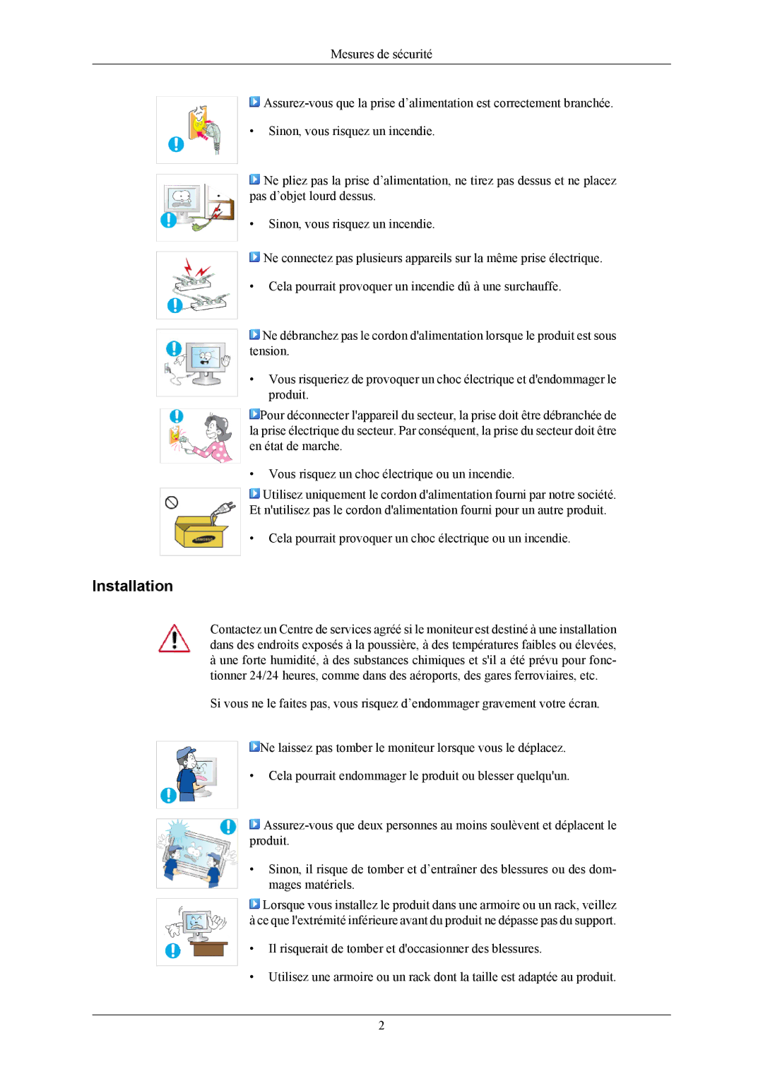 Samsung LS20LIUJFV/EN, LS19LIUKFV/EN manual Installation 