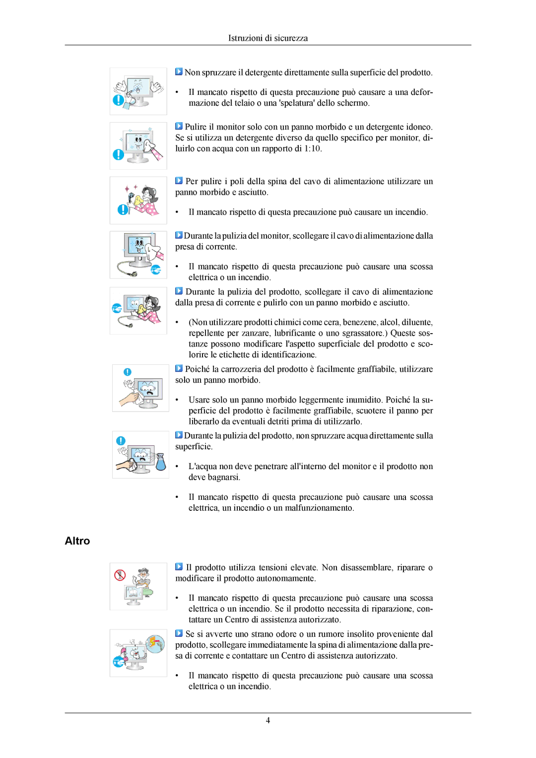 Samsung LS20LIUJFV/EN, LS19LIUKFV/EN manual Altro 