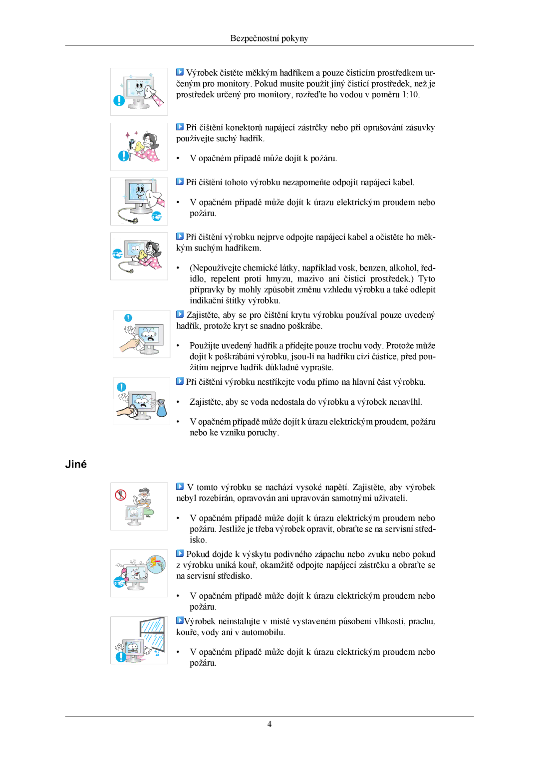 Samsung LS20LIUJFV/EN, LS19LIUKFV/EN manual Jiné 