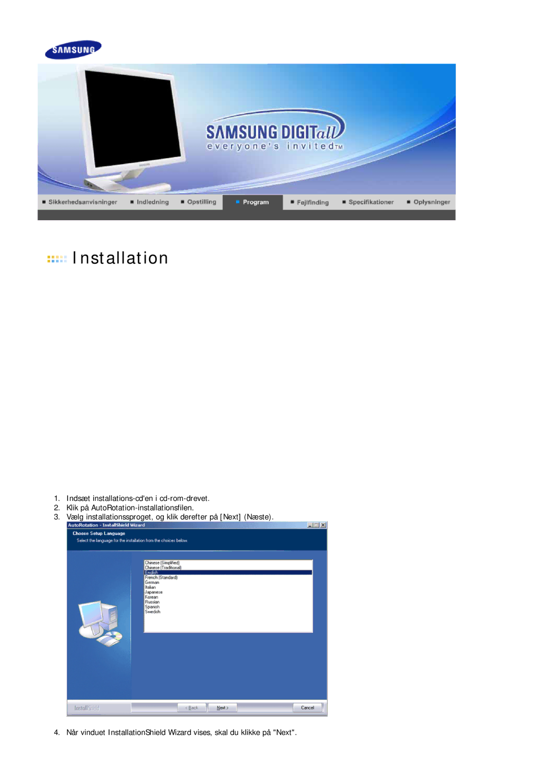 Samsung LS19MBPXHV/EDC, LS19MBPXFV/EDC, LS19MBXXFV/EDC, LS19MBXXHV/EDC manual Installation 