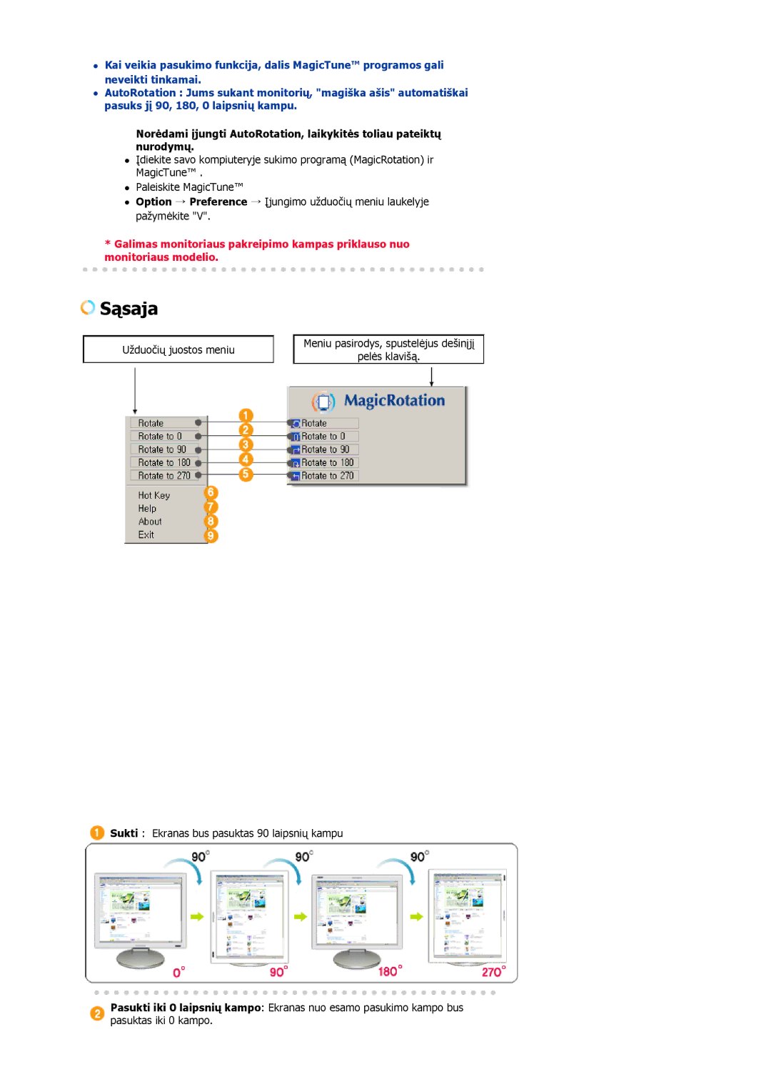 Samsung LS19MBPXHV/EDC, LS19MBPXFV/EDC, LS19MBXXFV/EDC, LS19MBXXHV/EDC manual Sąsaja 