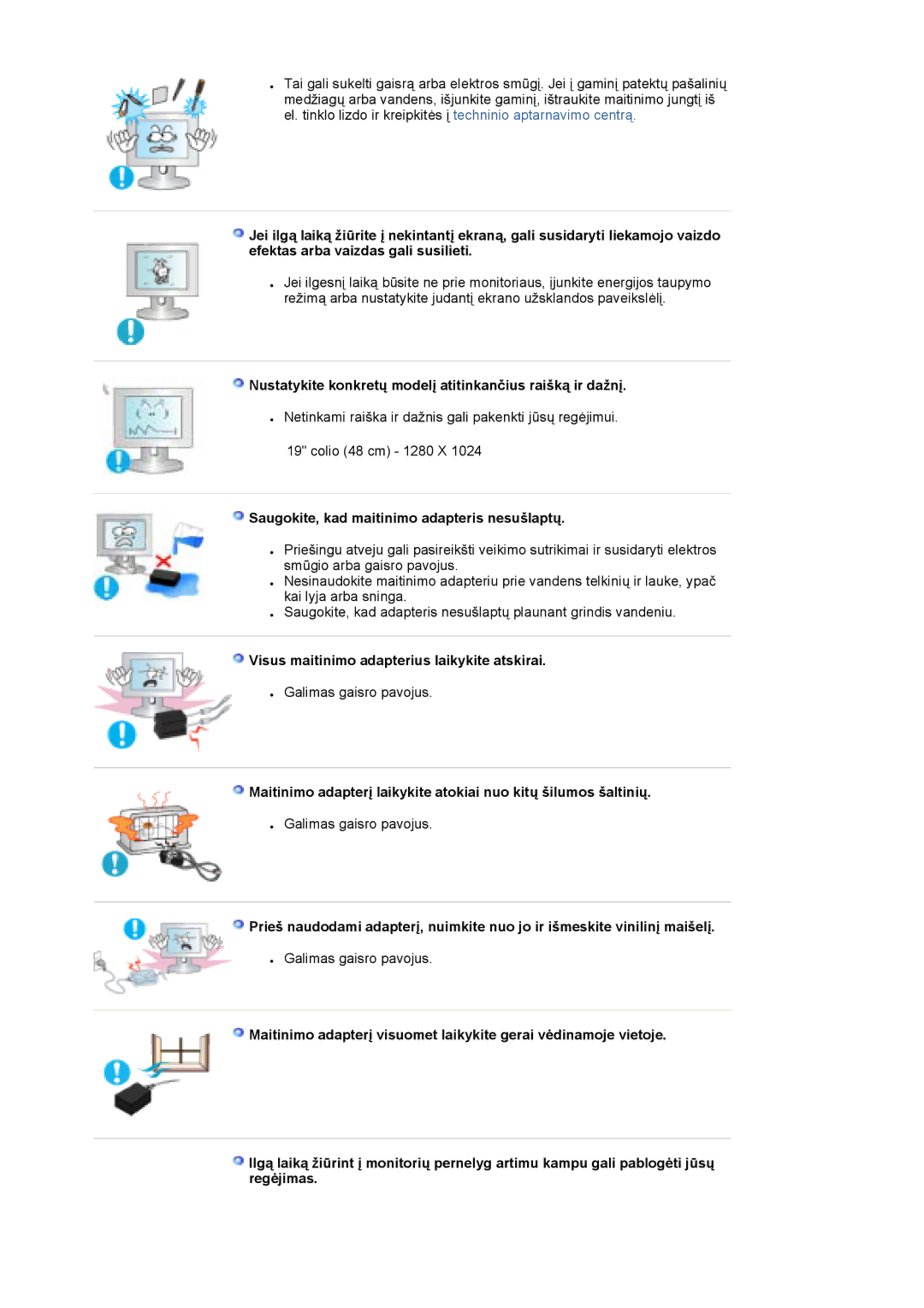 Samsung LS19MBPXFV/EDC, LS19MBXXFV/EDC, LS19MBPXHV/EDC manual Nustatykite konkretų modelį atitinkančius raišką ir dažnį 