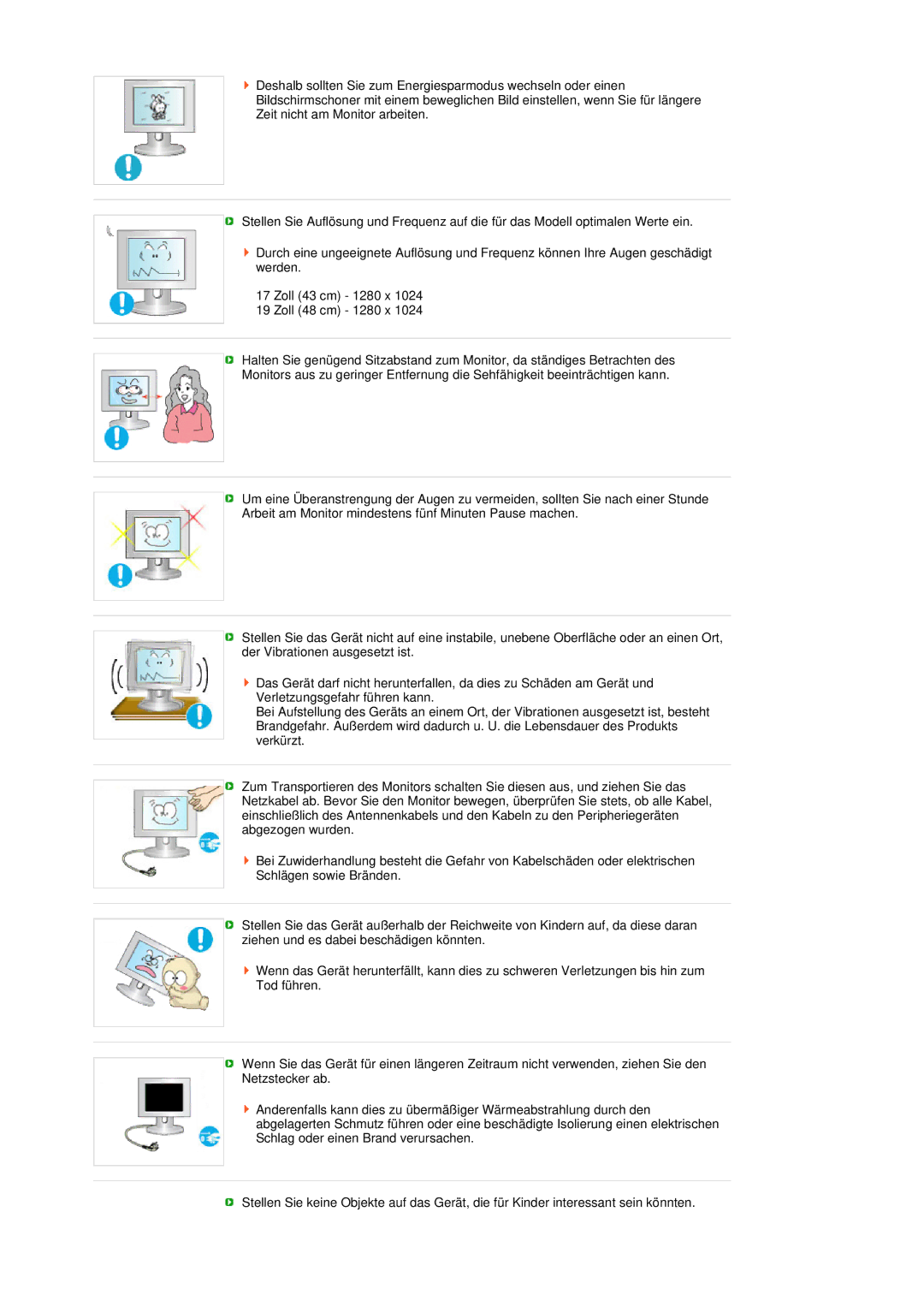 Samsung LS19MEDSBQ/EDC, LS17MEDSBQ/EDC manual 