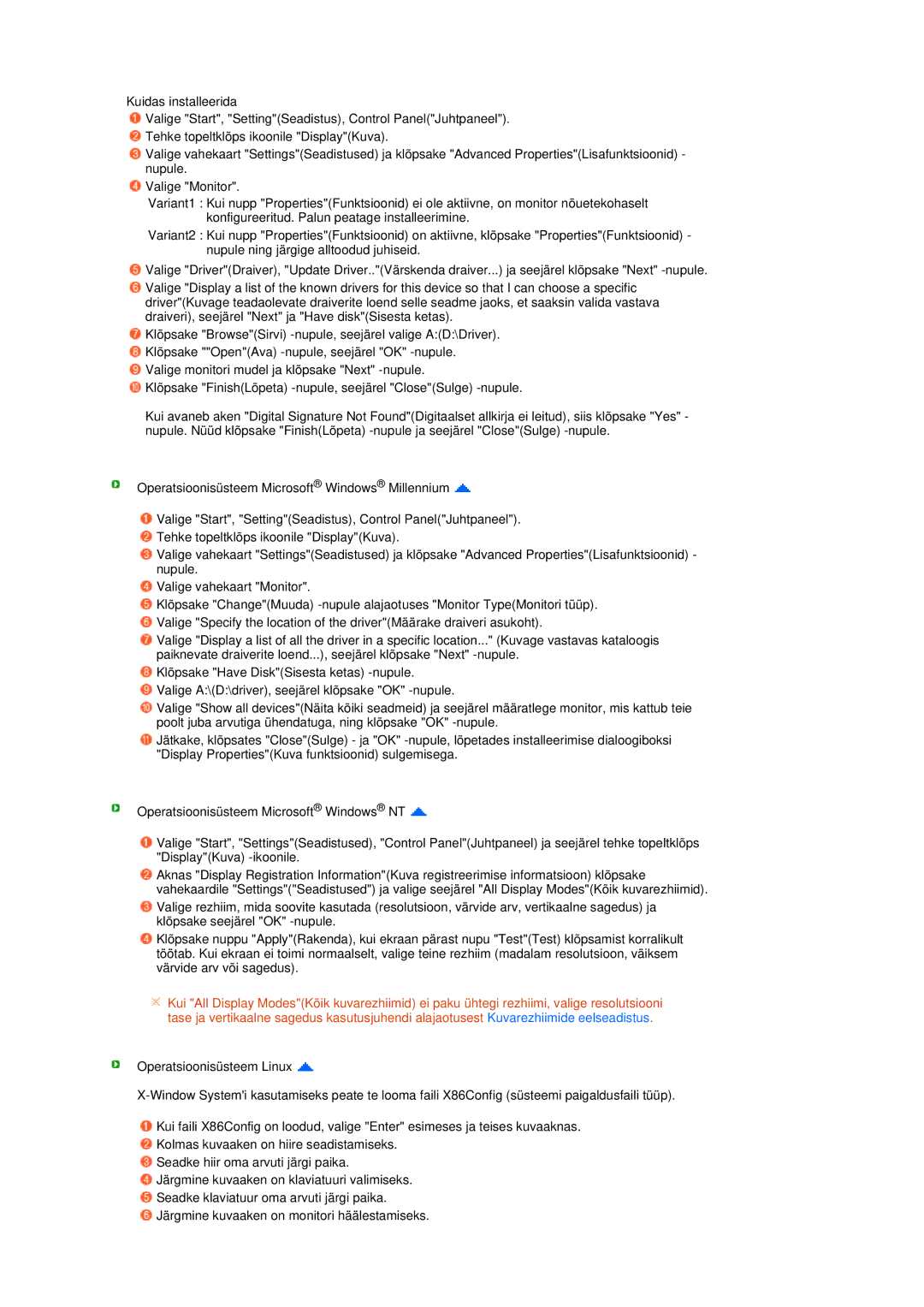 Samsung LS17MEDSBQ/EDC, LS19MEDSBQ/EDC manual 