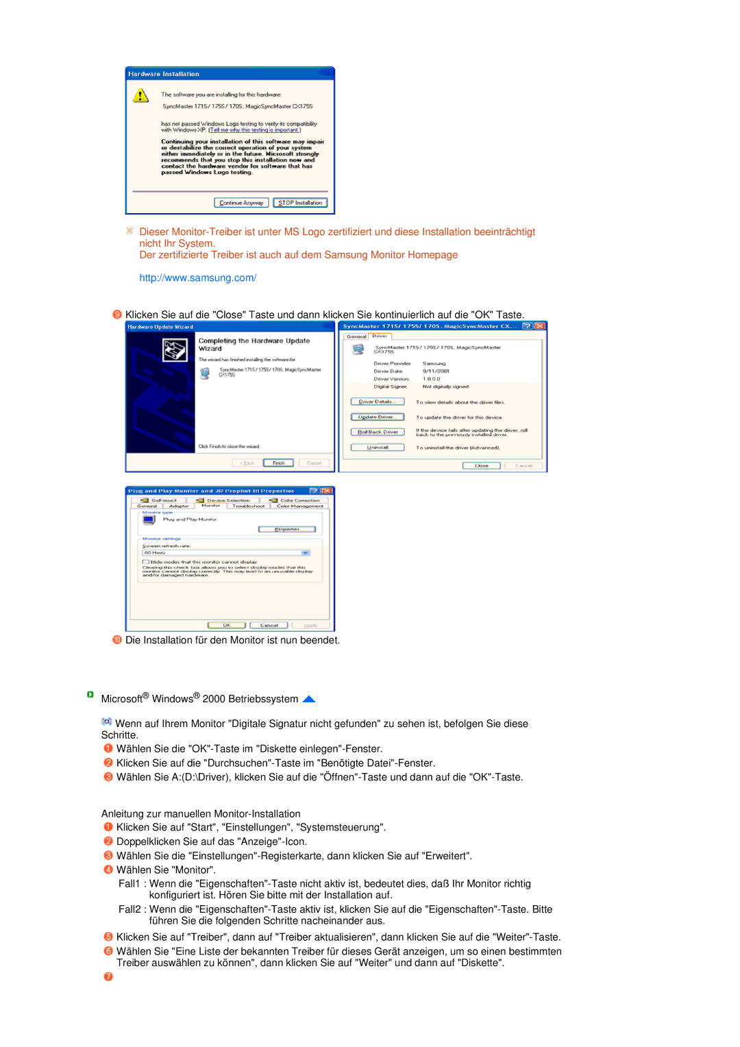 Samsung LS19MEPSFV/EDC manual 