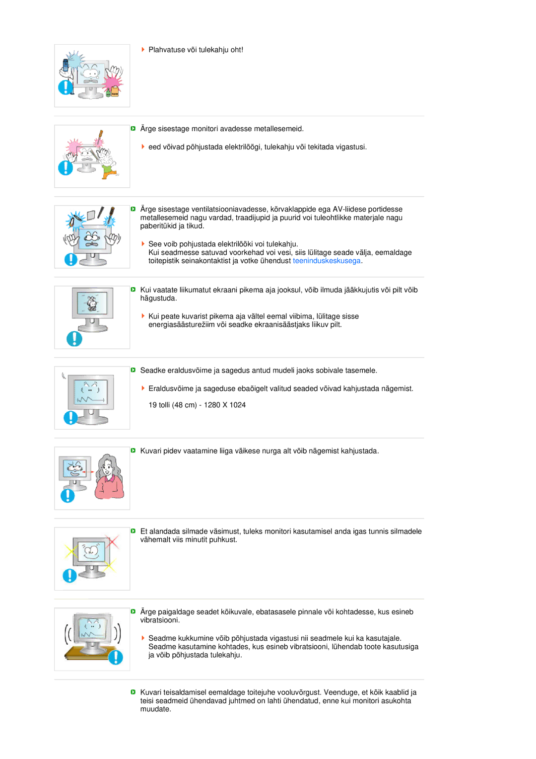 Samsung LS19MEPSFV/EDC manual 