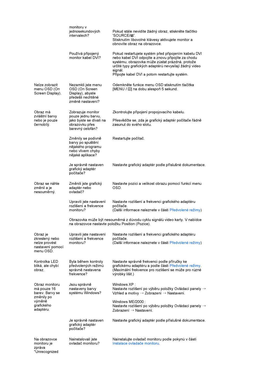 Samsung LS19MEXSFV/EDC manual Osd 