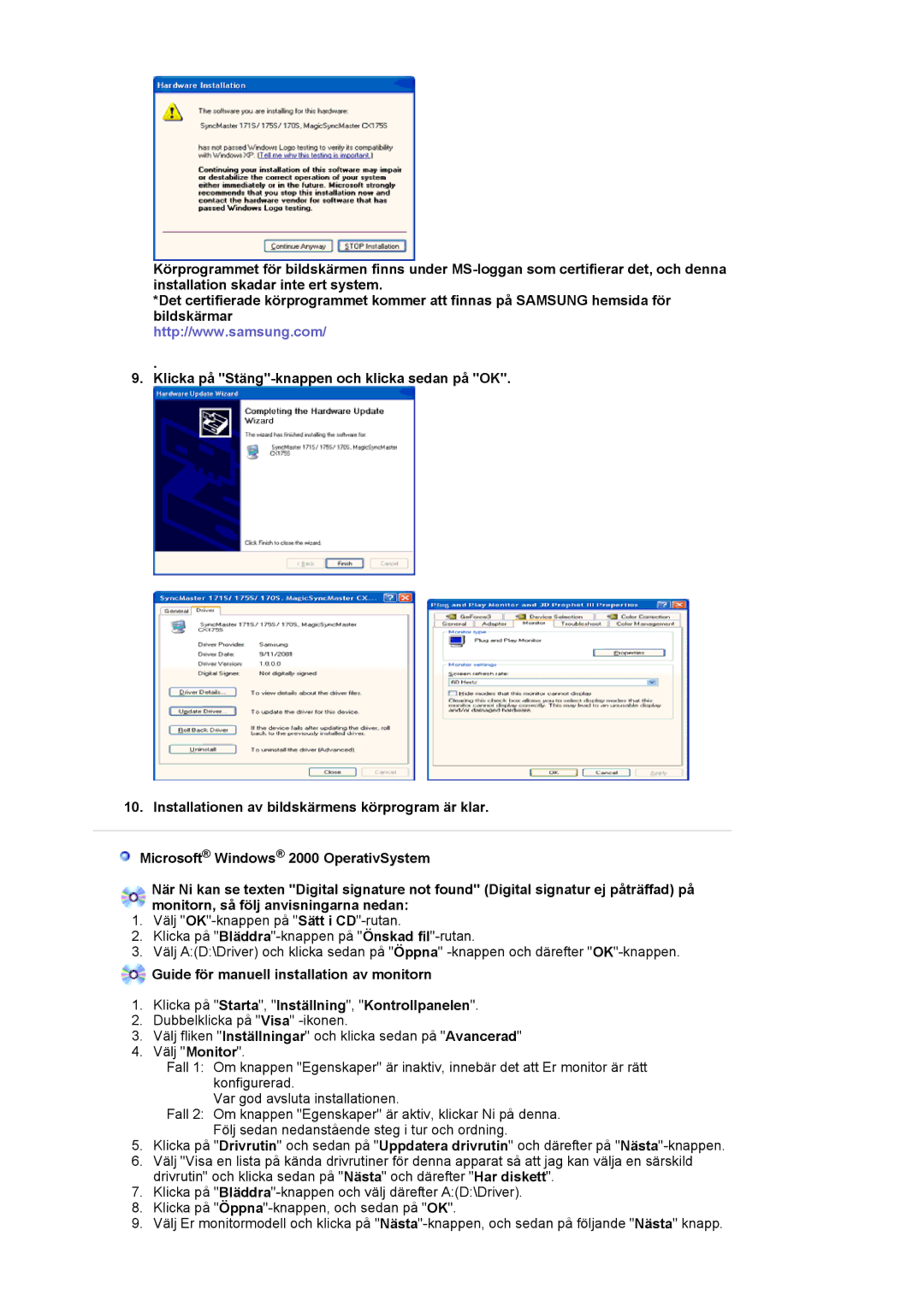 Samsung LS19MJAKSZ/EDC manual 