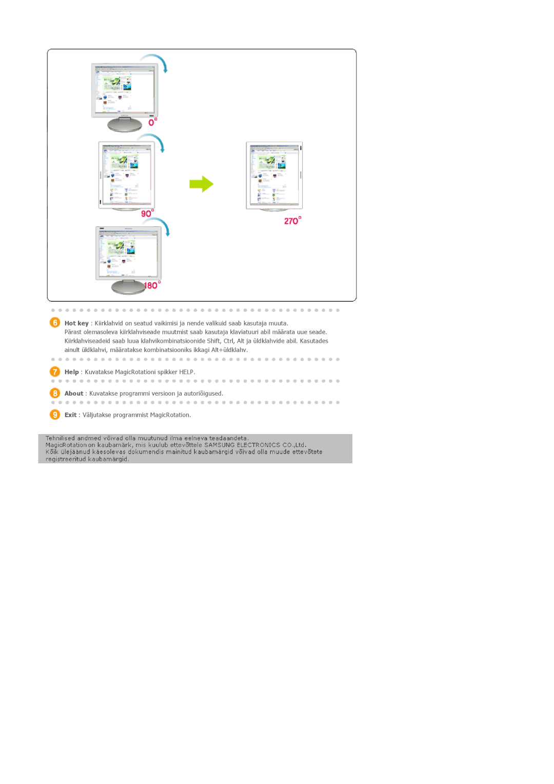 Samsung LS19MJQTSQ/EDC manual 