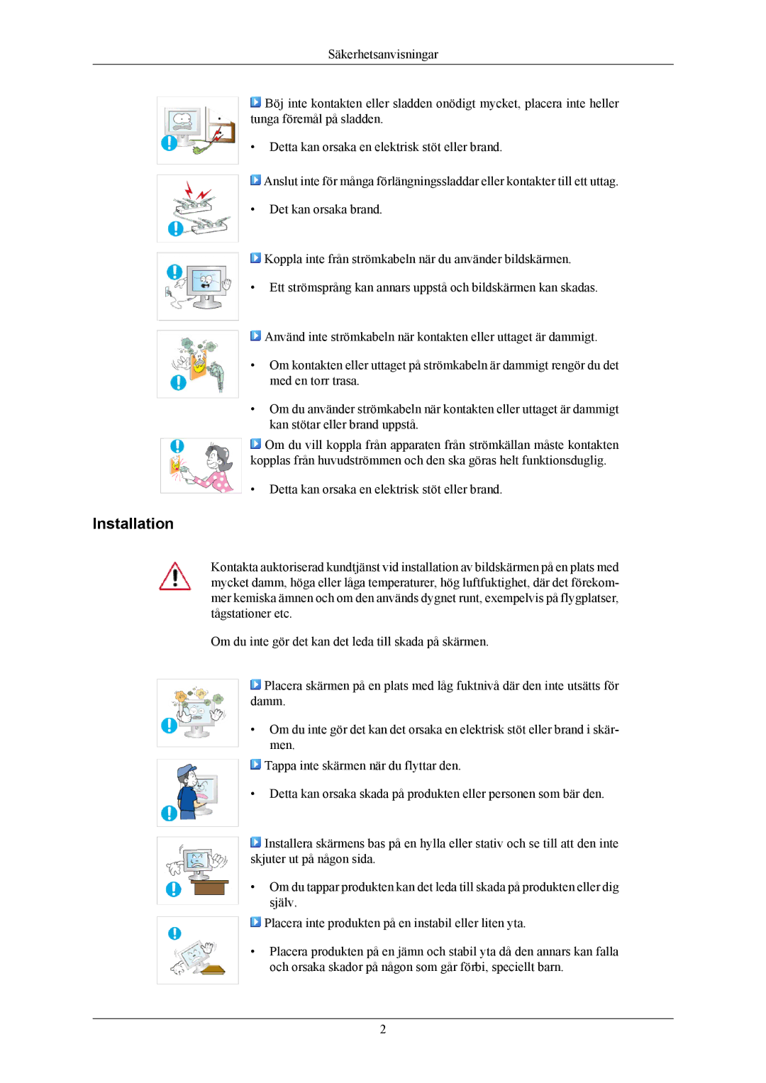 Samsung LS19MYKESCA/EN, LS19MYKESQ/EDC manual Installation 