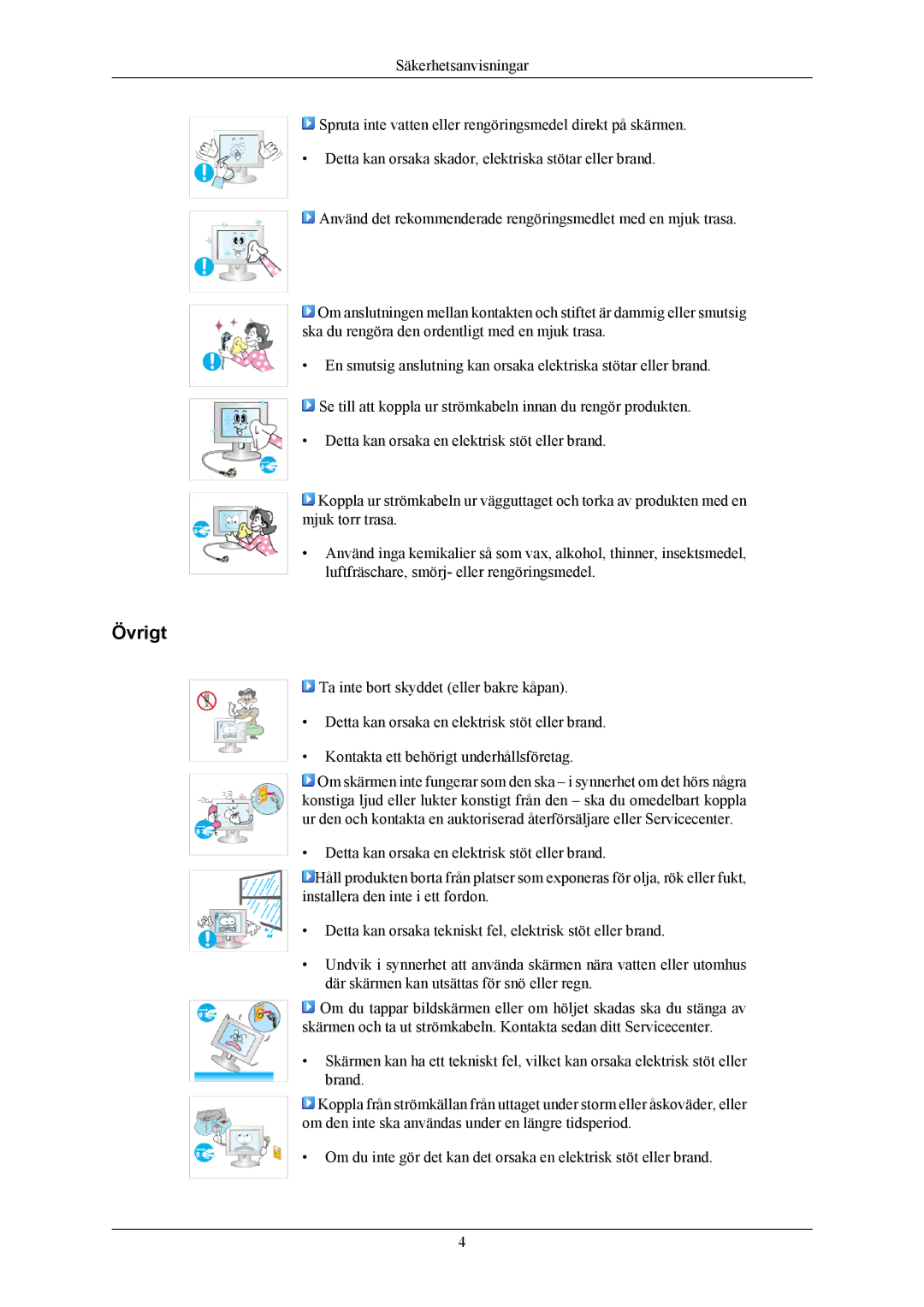 Samsung LS19MYKESCA/EN, LS19MYKESQ/EDC manual Övrigt 