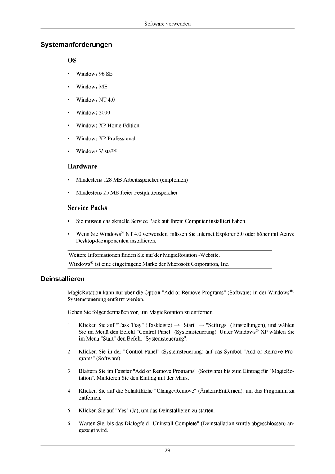 Samsung LS19MYTESQ/EDC, LS19MYTESCA/EN, LS19MYTEBQ/EDC manual Service Packs 