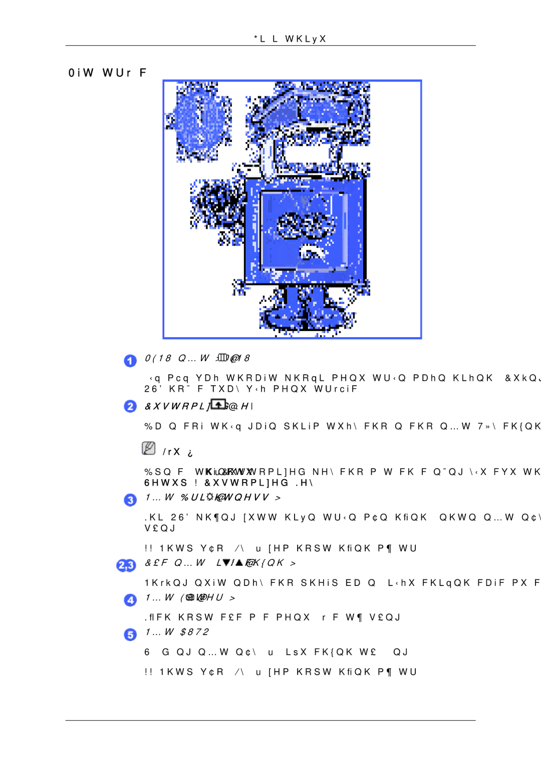 Samsung LS19MYYKFMXSV manual Mặt trước, Menu nút Menu 