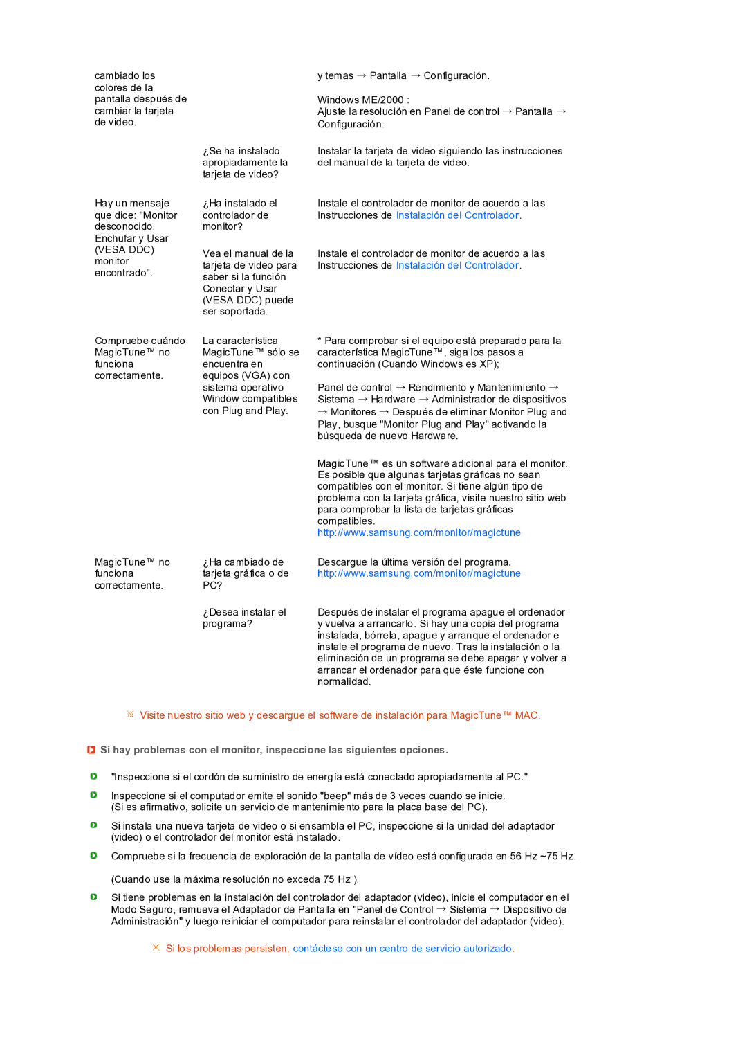 Samsung LS19PEDSFV/EDC manual Instrucciones de Instalación del Controlador 