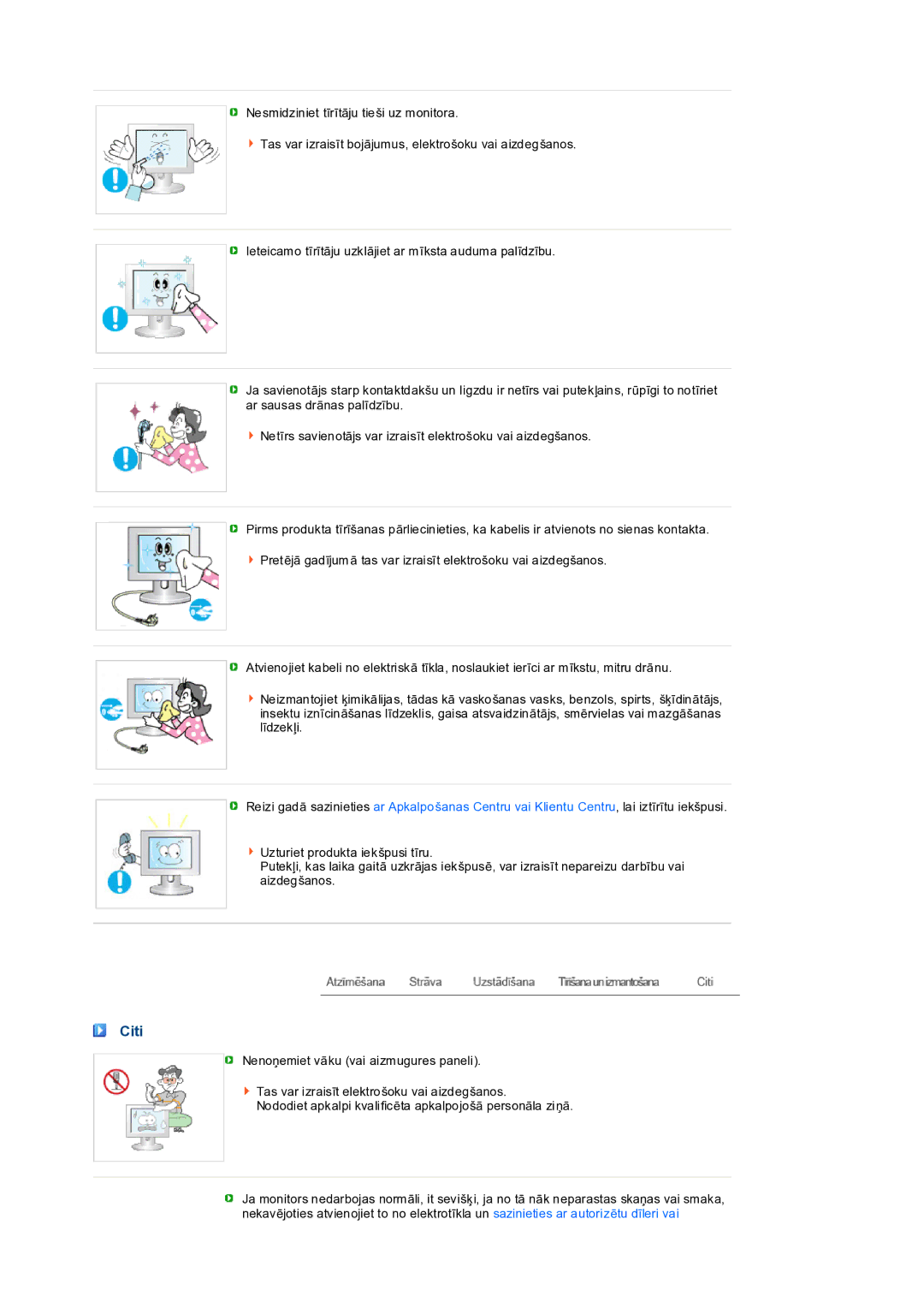 Samsung LS19PEDSFV/EDC manual Citi 