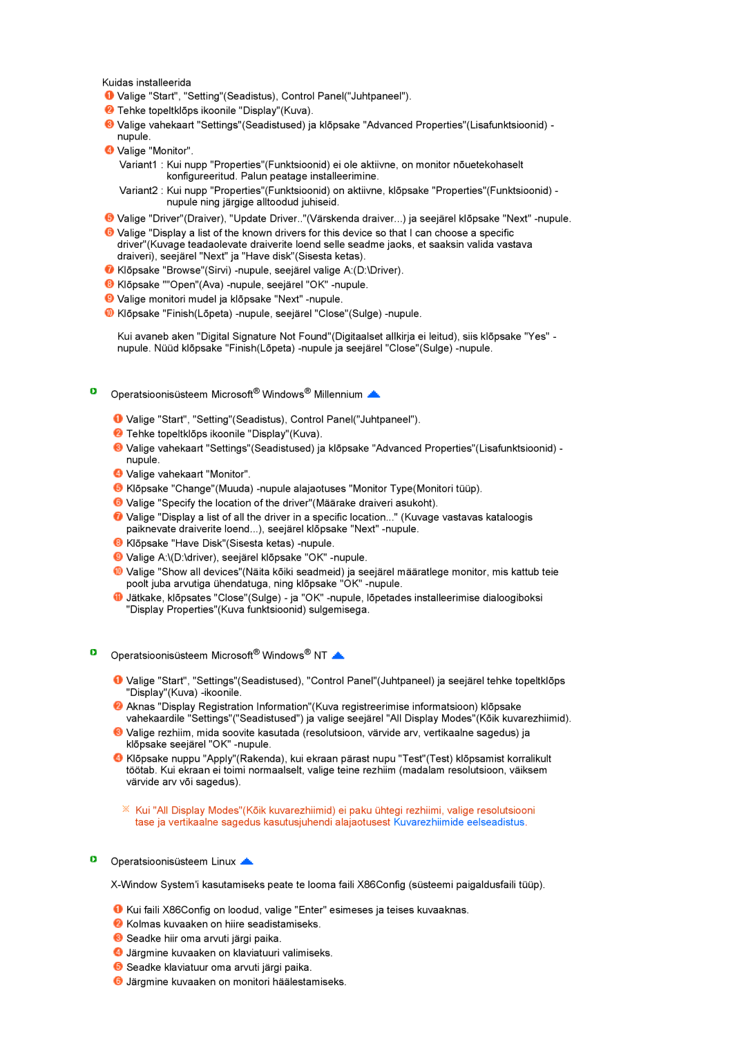 Samsung LS19PEJSFV/EDC manual 