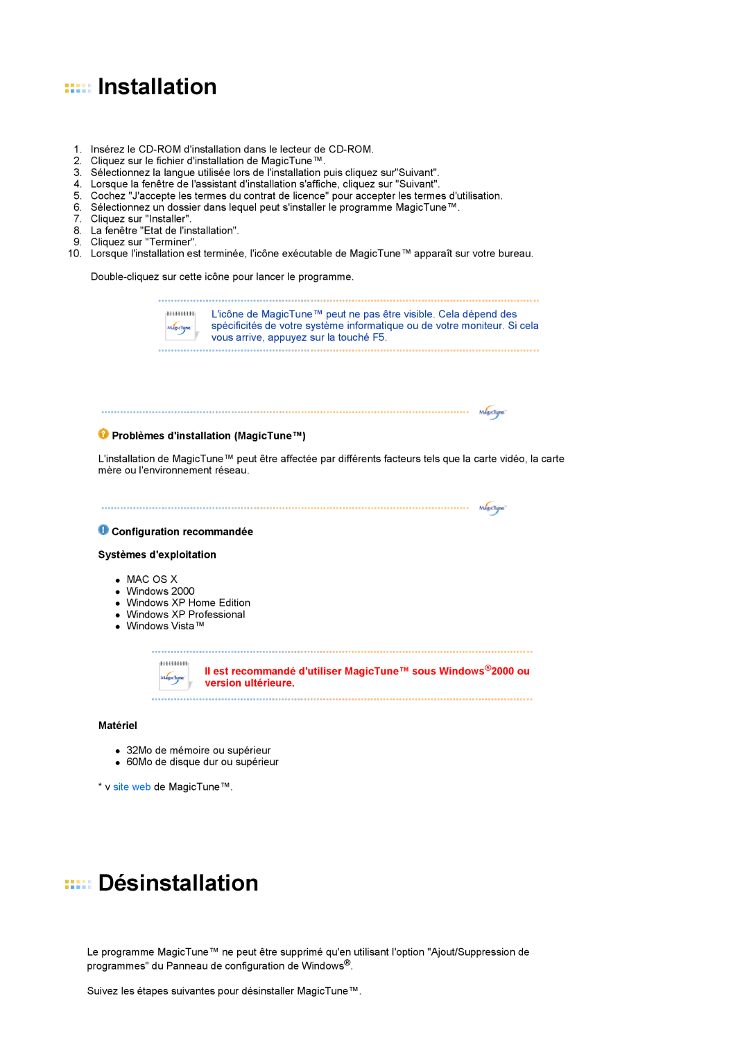 Samsung LS19PFGDFV/EDC manual Installation 