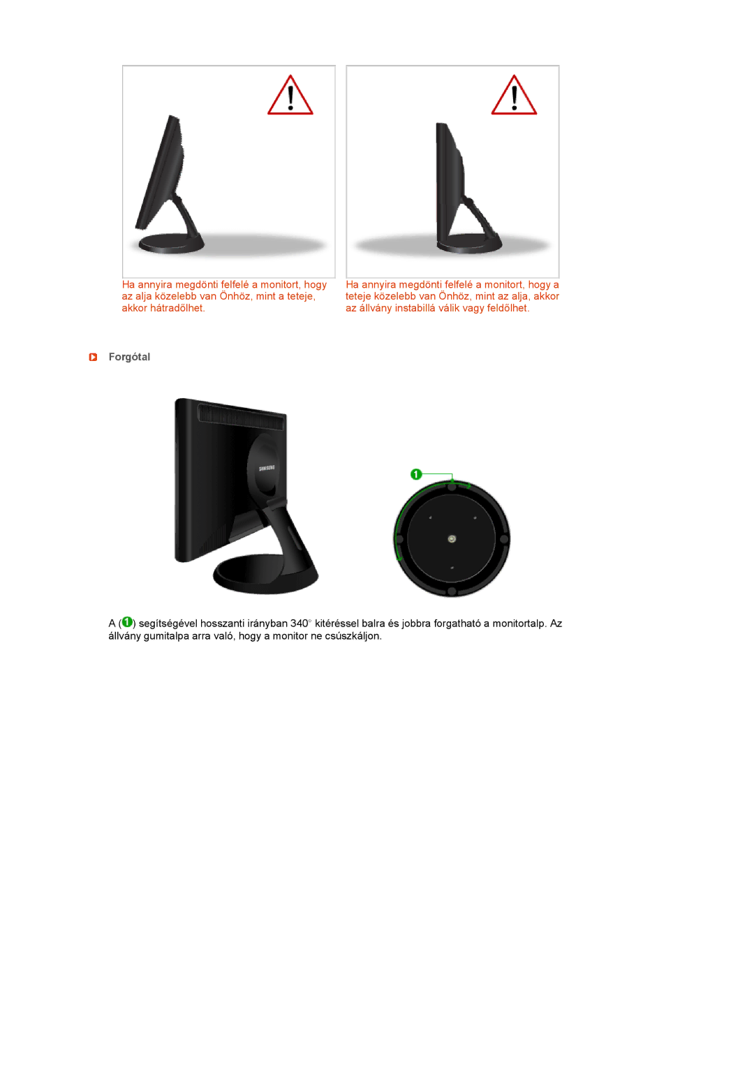 Samsung LS19PFGDFV/EDC manual Forgótal 